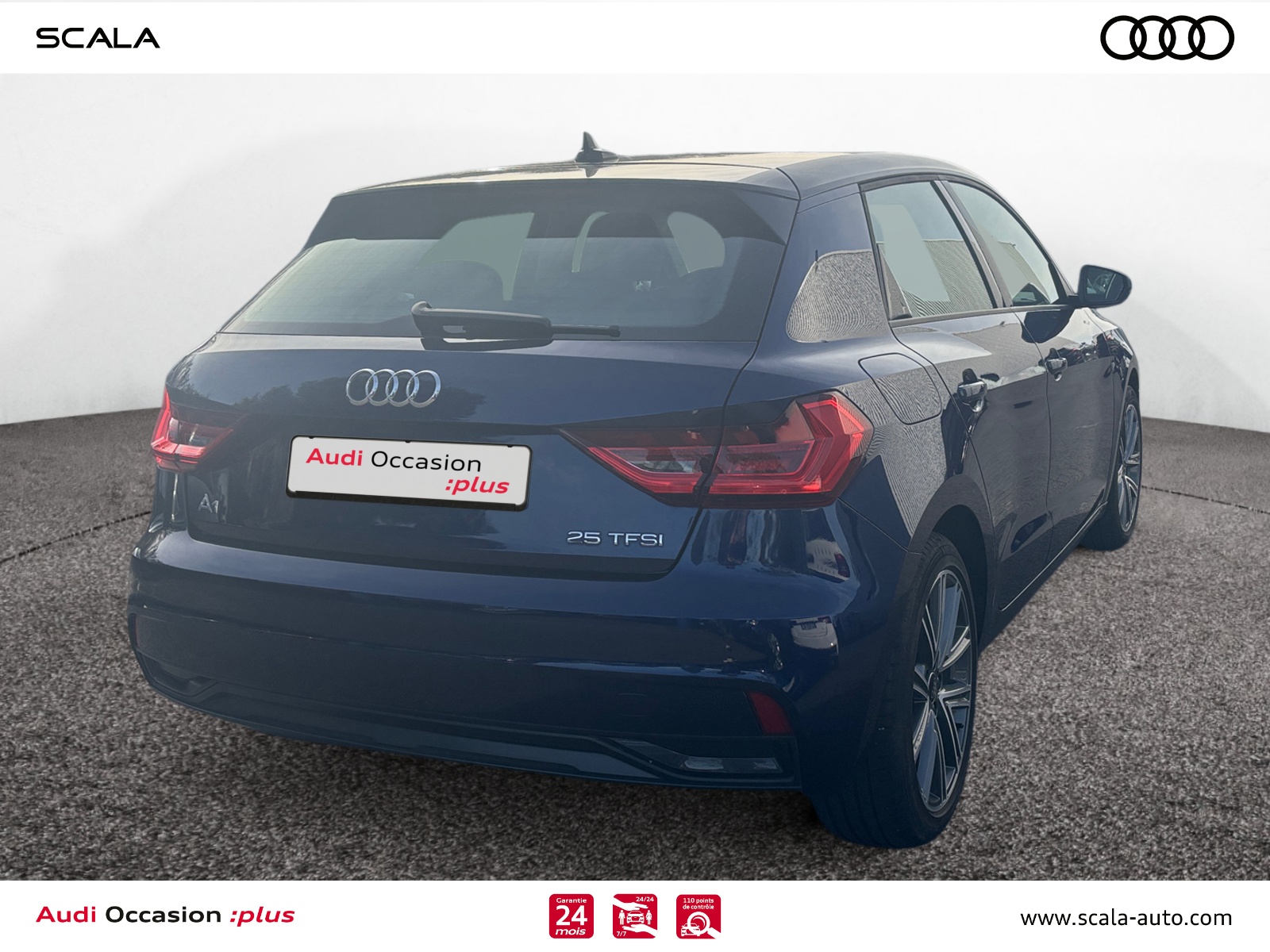 AUDI A1+SPORTBACK 34+ARRIERE+DROIT