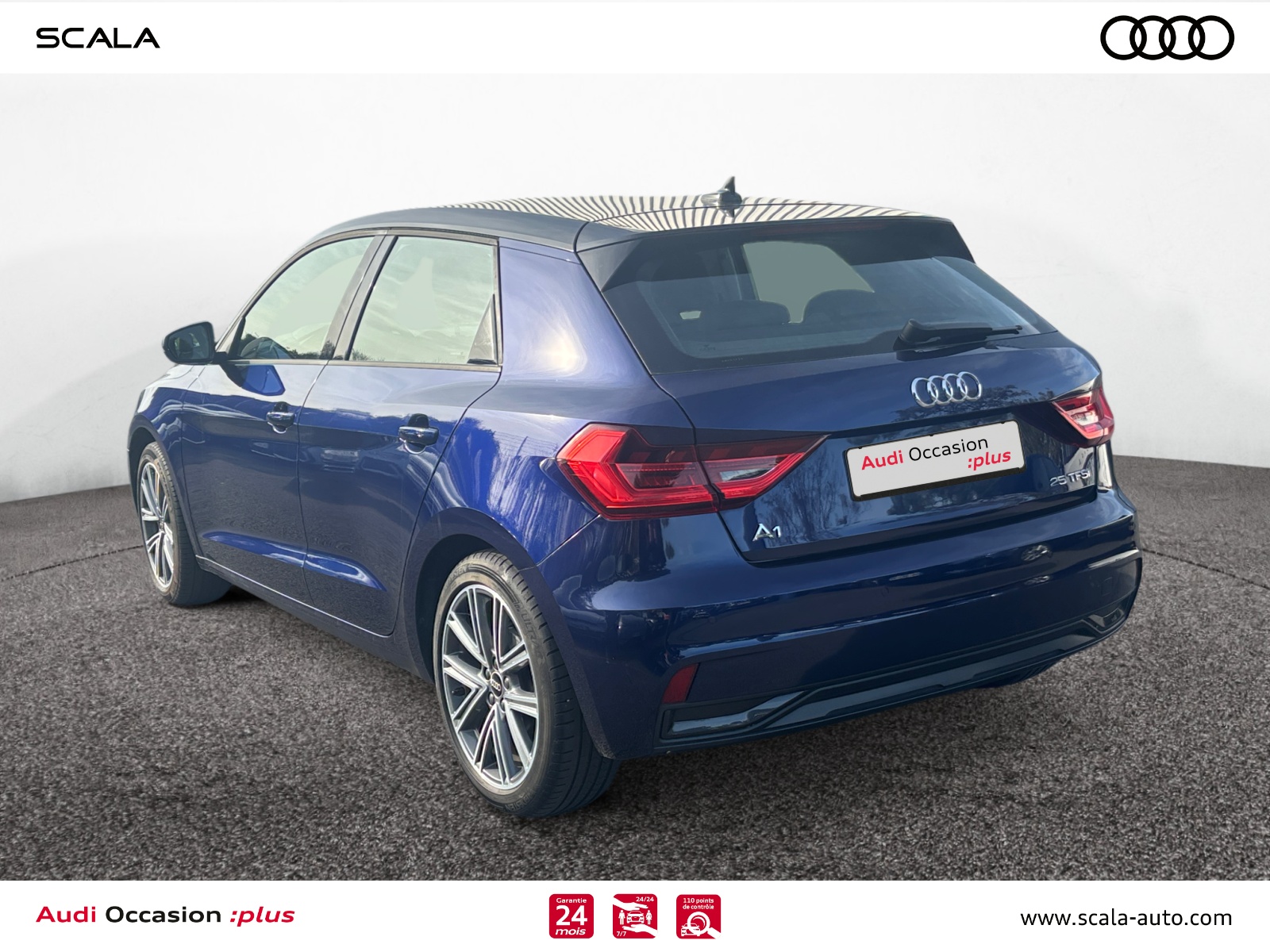 AUDI A1+SPORTBACK 34+ARRIERE+GAUCHE