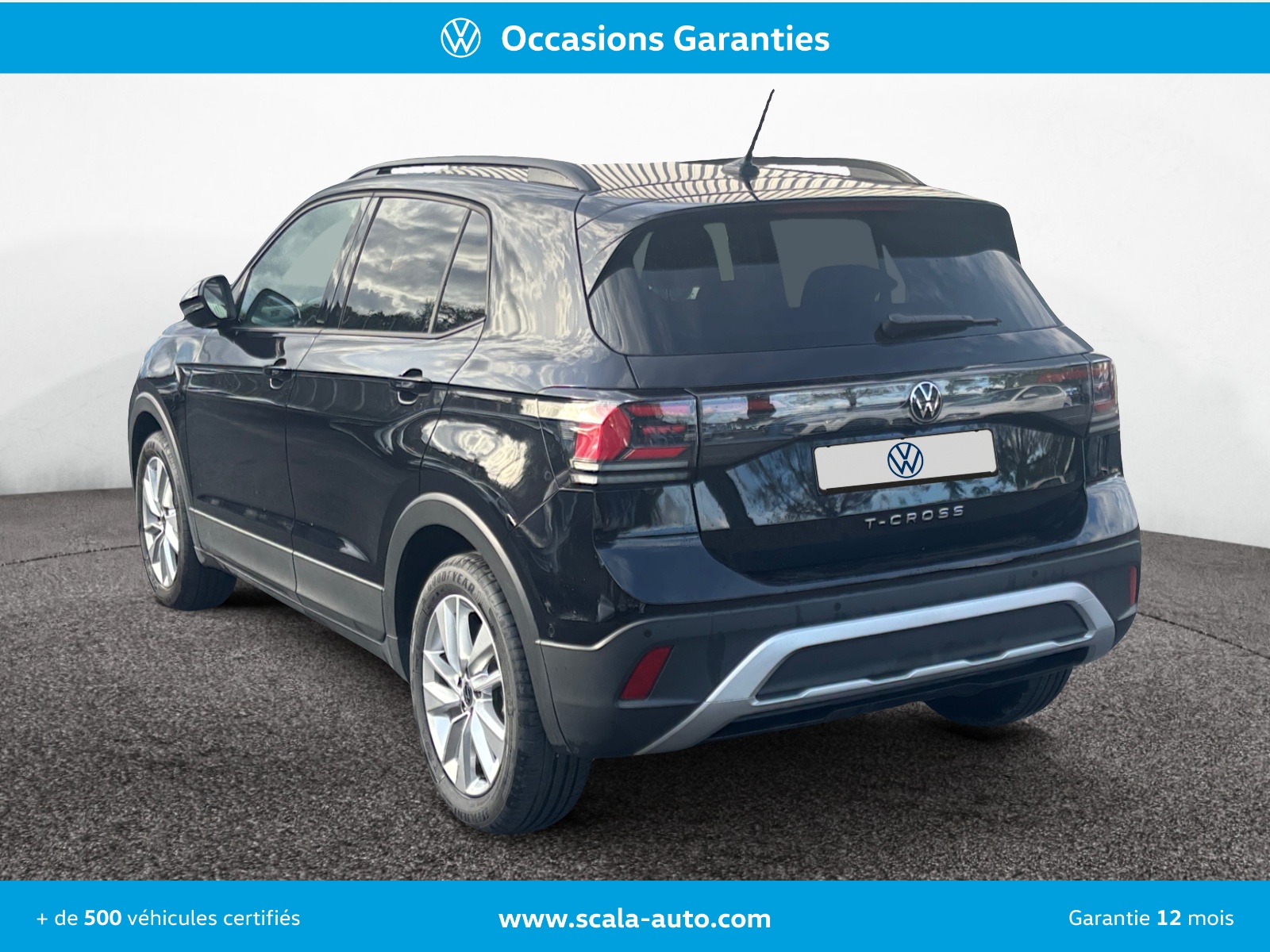 VOLKSWAGEN T CROSS 34+ARRIERE+GAUCHE