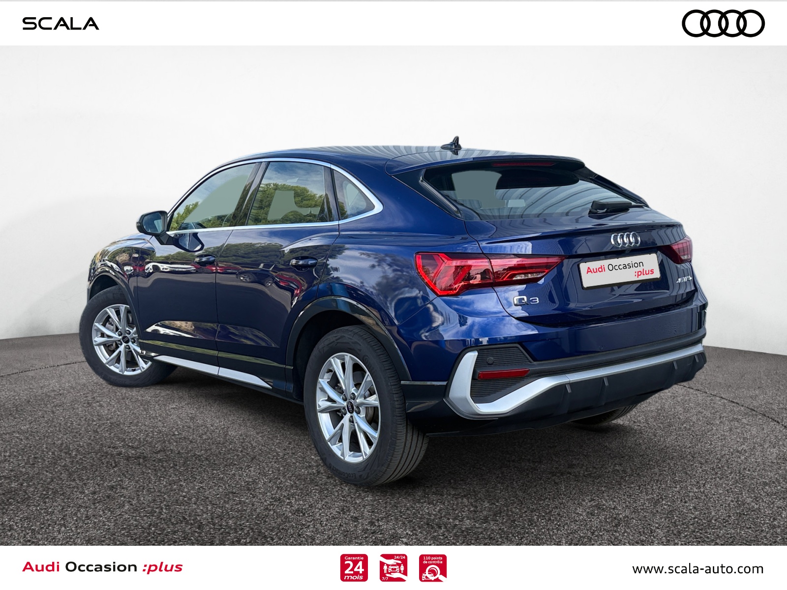 AUDI Q3 34+ARRIERE+GAUCHE