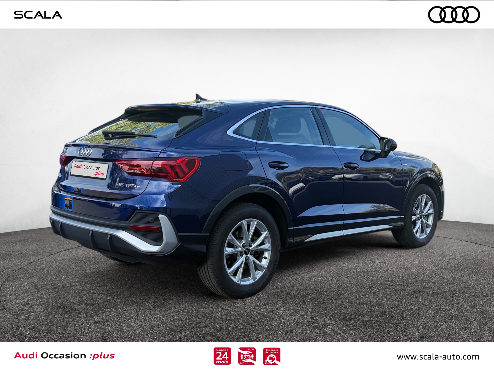 AUDI Q3 34+ARRIERE+DROIT