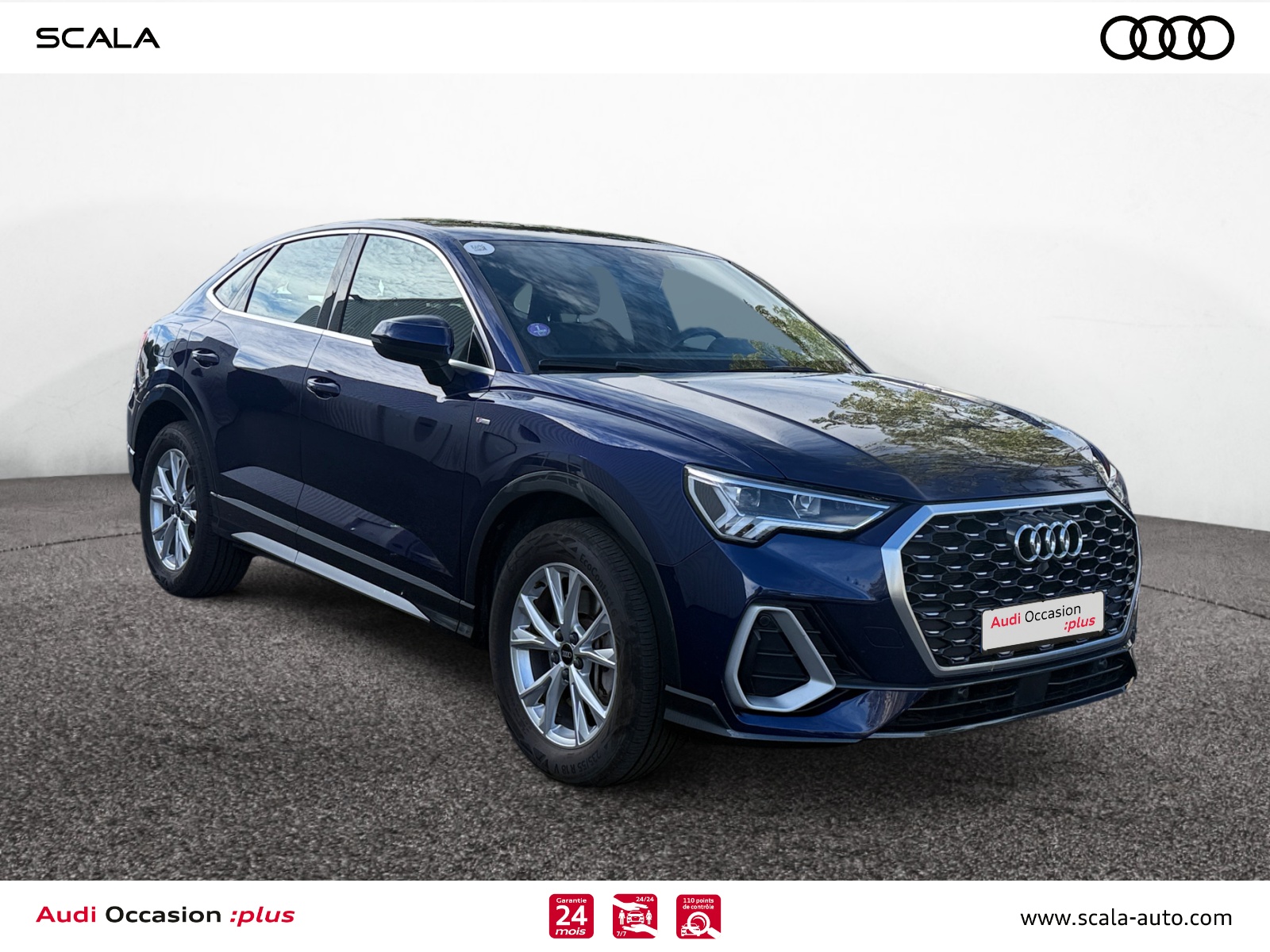 AUDI Q3 34+AVANT+DROIT