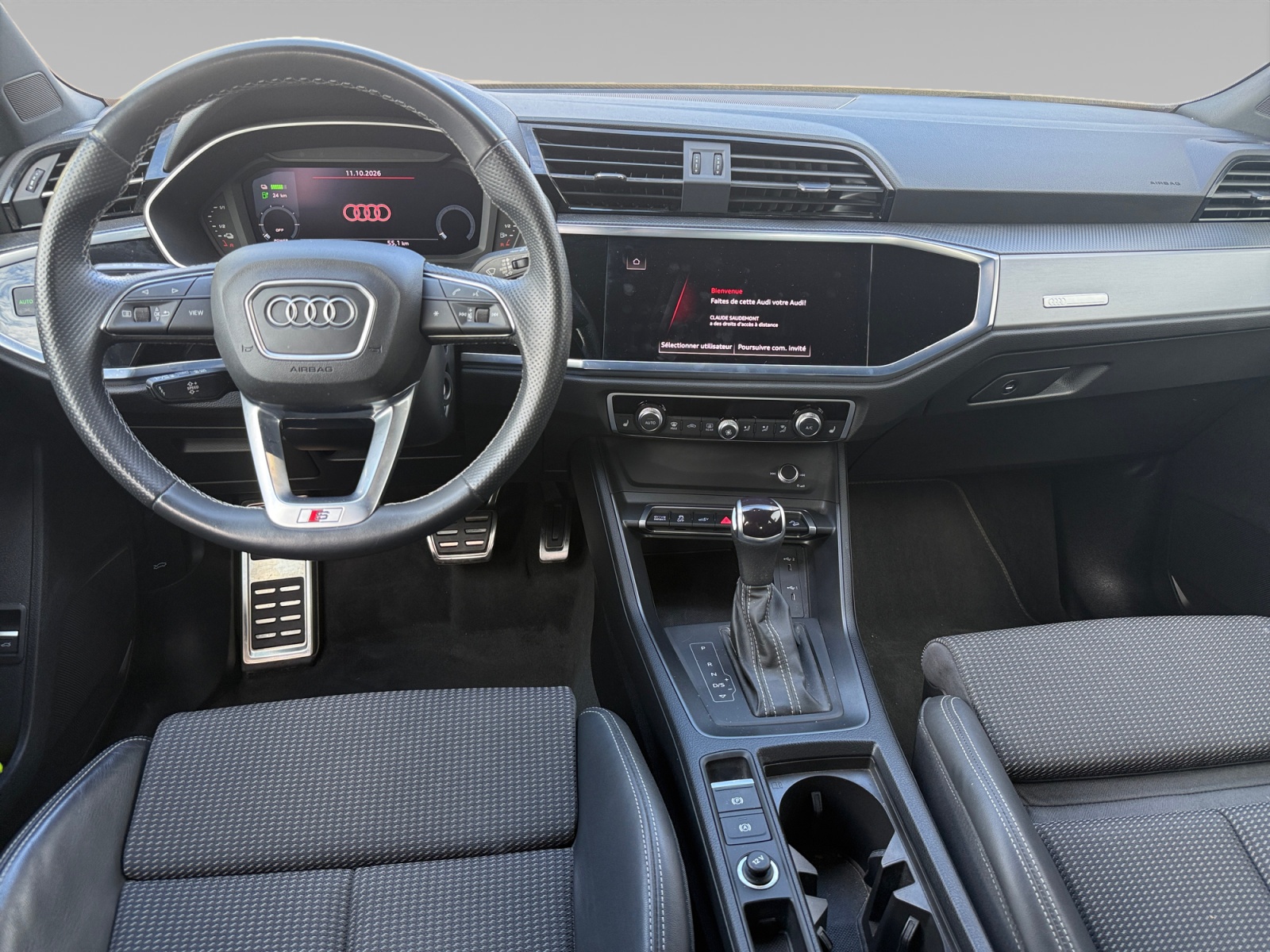 AUDI Q3 SIEGE+AVANT+PASSAGER