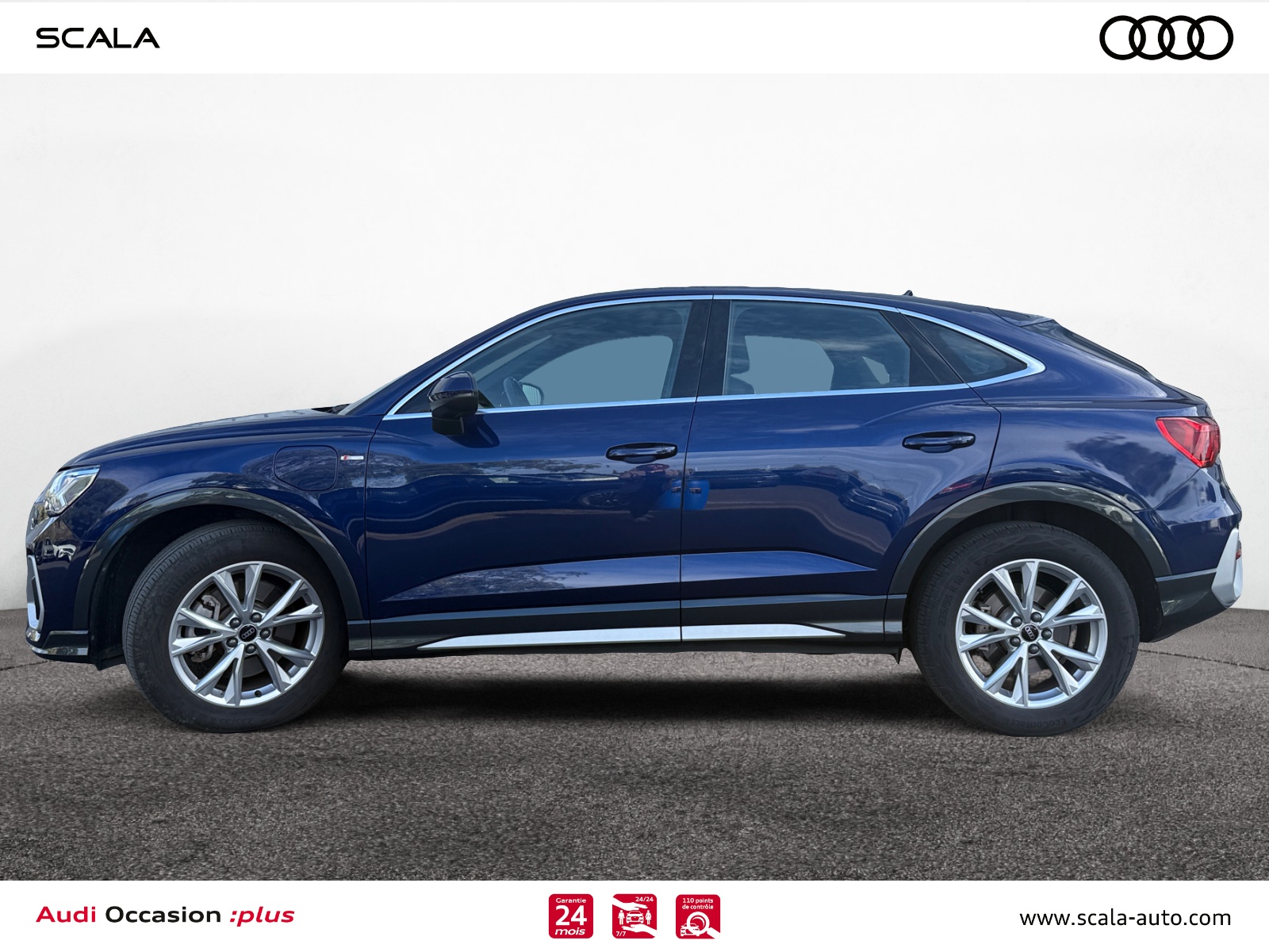AUDI Q3 PROFIL+GAUCHE