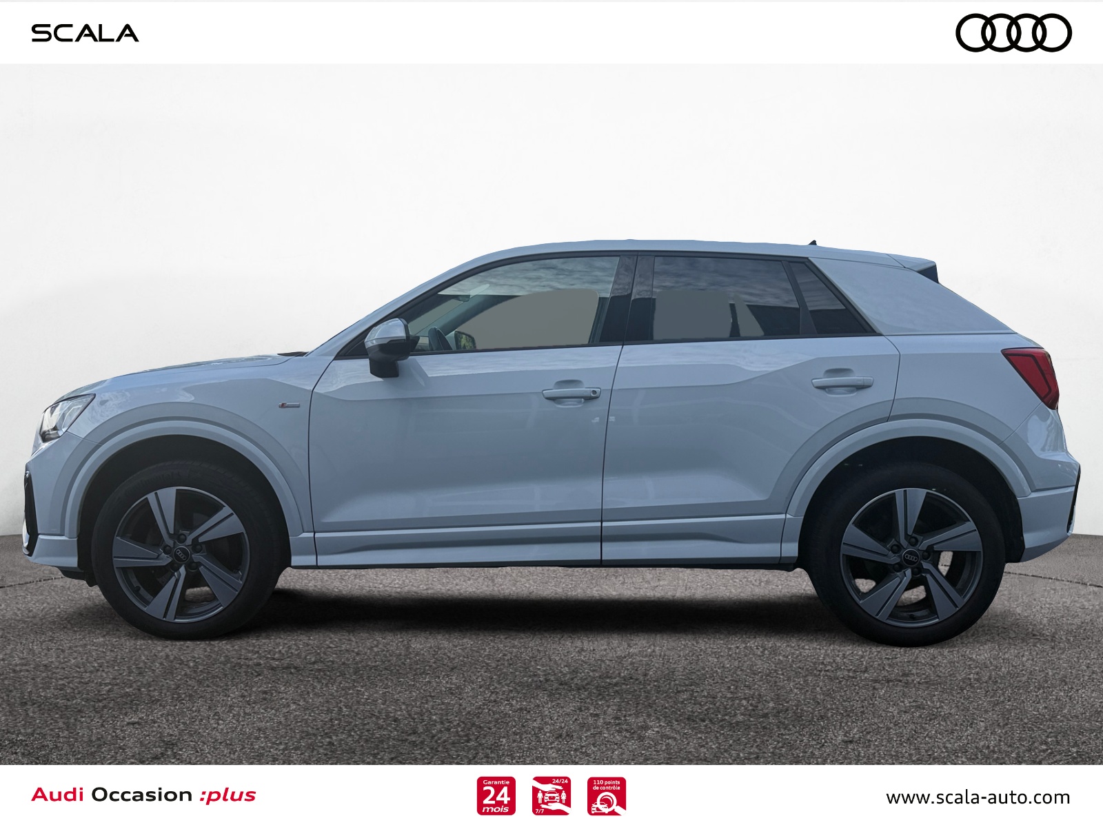 AUDI Q2 PROFIL+GAUCHE