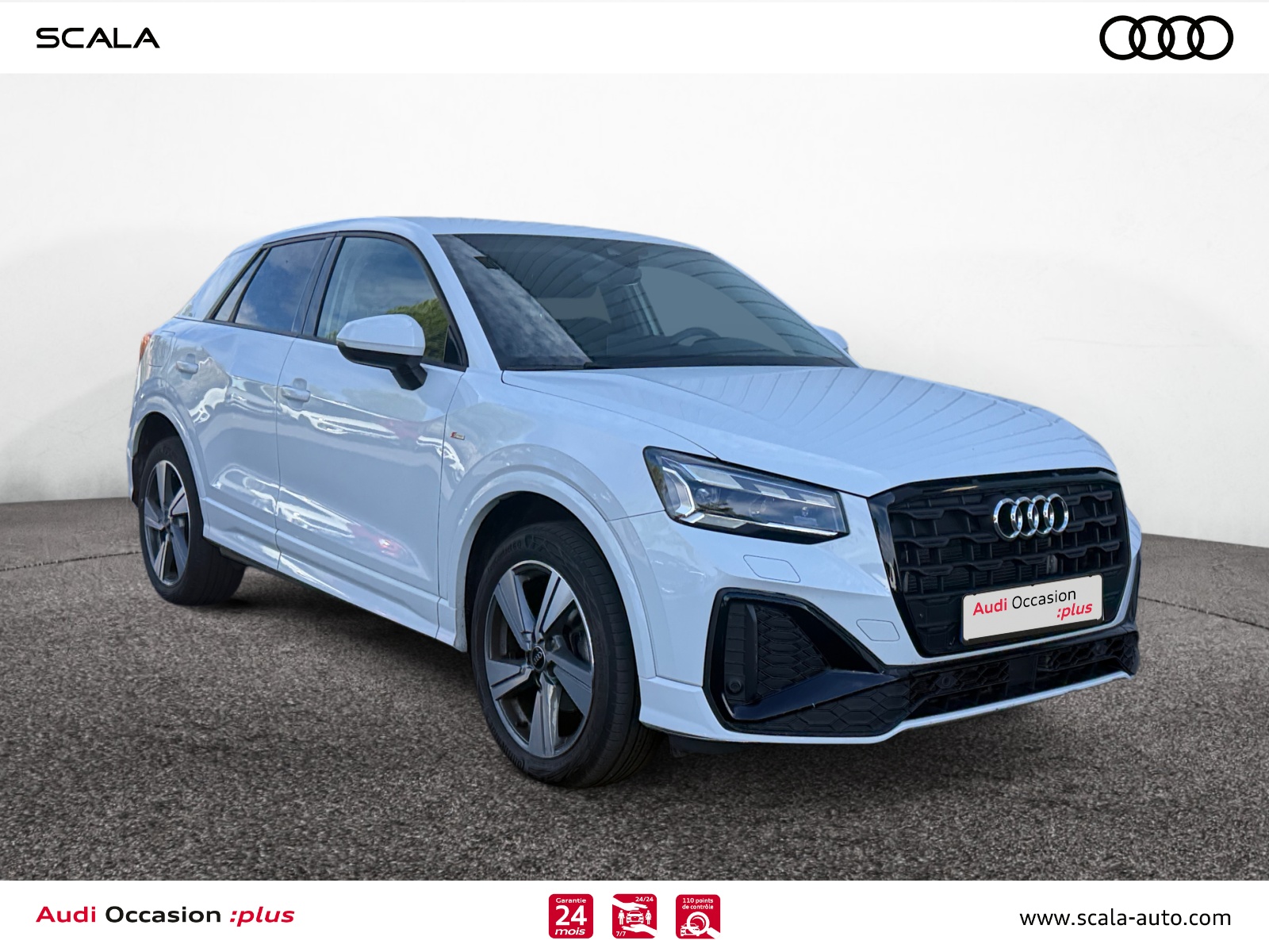 AUDI Q2 34+AVANT+DROIT