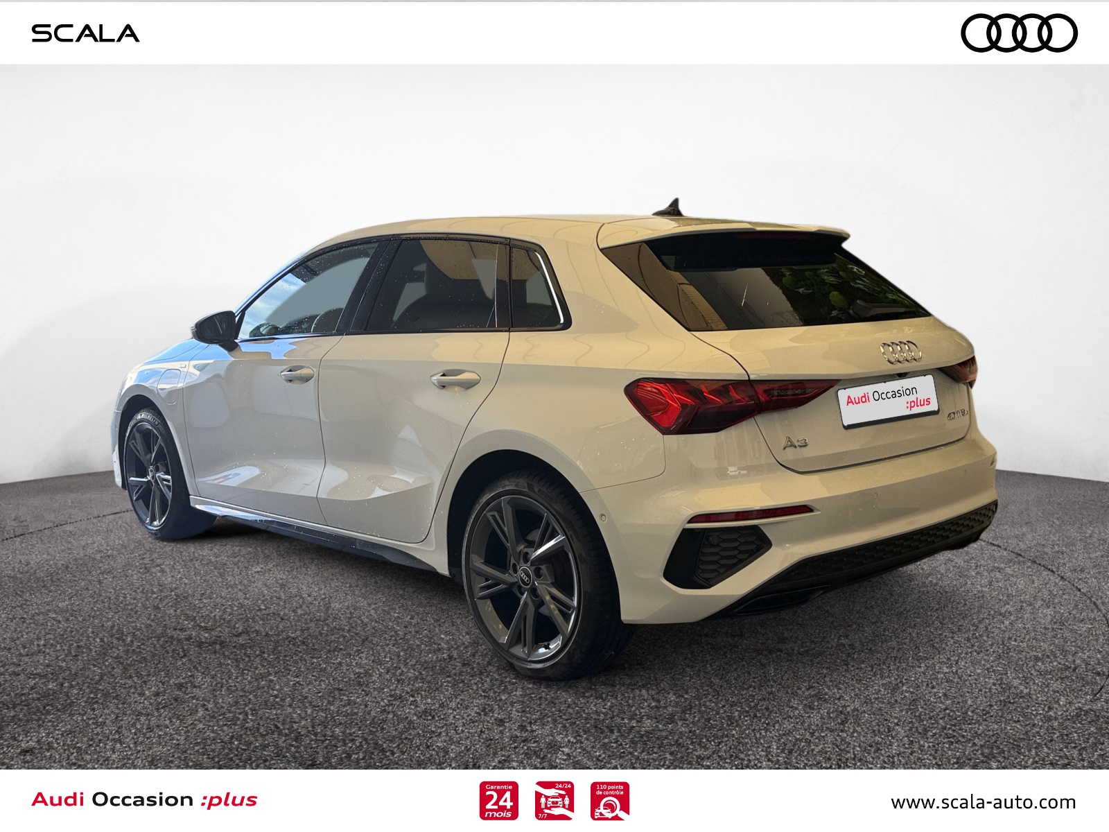 AUDI A3+SPORTBACK 34+ARRIERE+GAUCHE