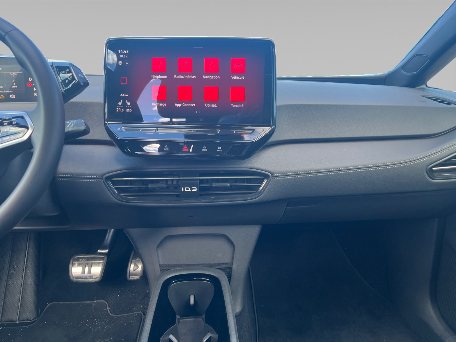 VOLKSWAGEN ID3 CONSOLE+CENTRALE