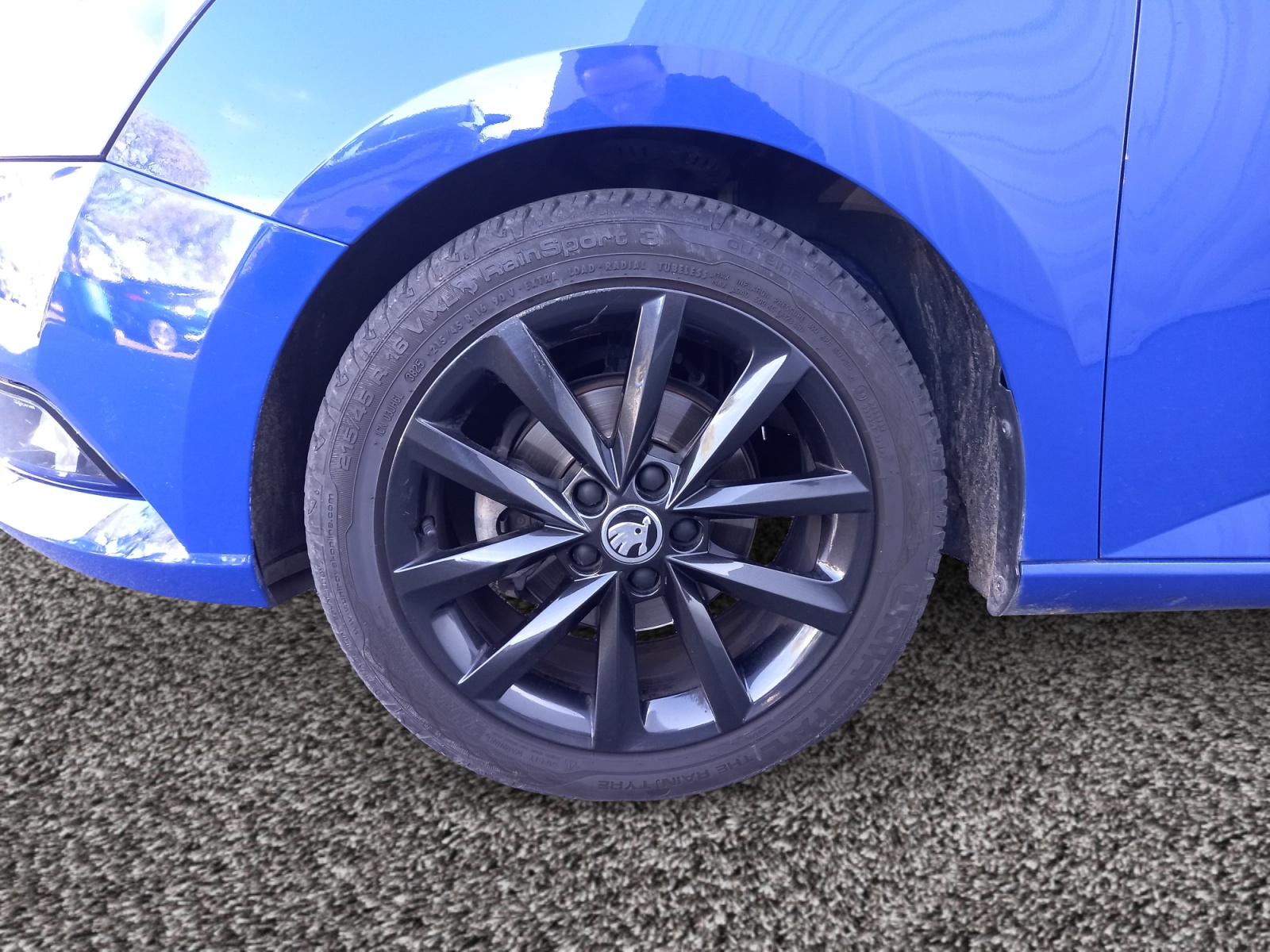 SKODA FABIA JANTE+AVANT+GAUCHE