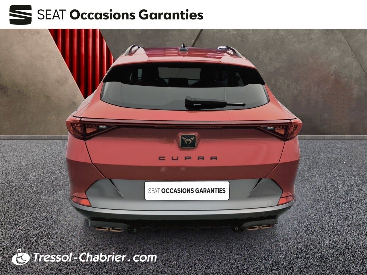 CUPRA FORMENTOR FACE+ARRIERE