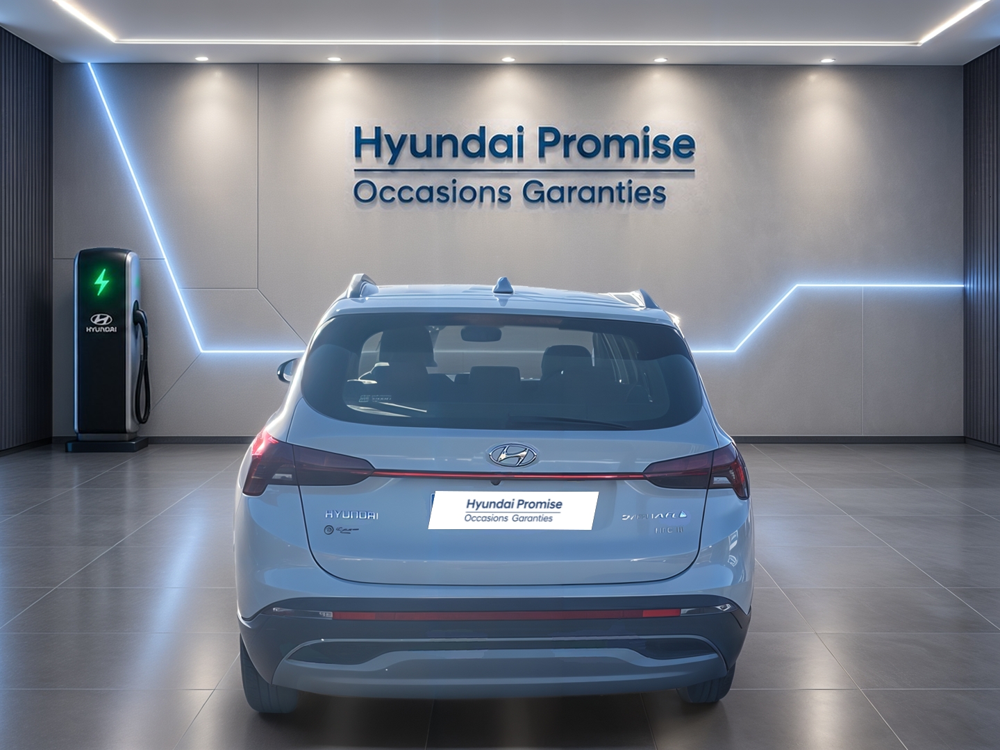 HYUNDAI Santa Fe 1.6 T-GDi Hybrid 230 BVA6 Intuitive - Véhicule Occasion Océane Auto