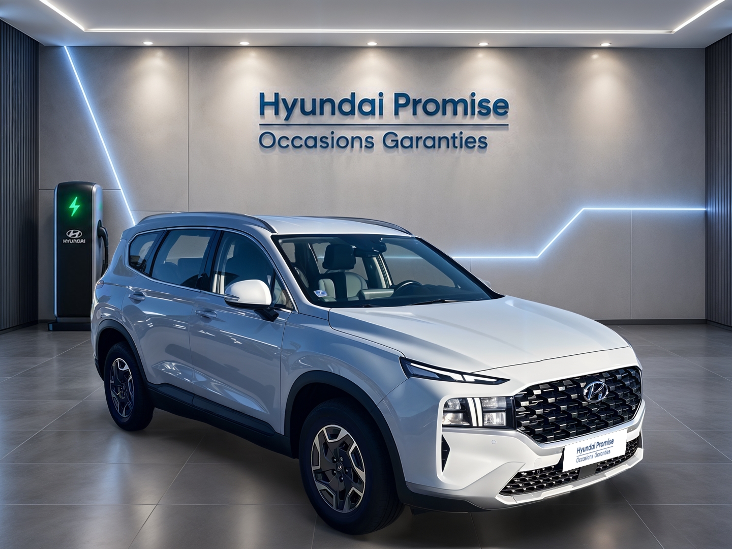 HYUNDAI Santa Fe 1.6 T-GDi Hybrid 230 BVA6 Intuitive - Véhicule Occasion Océane Auto
