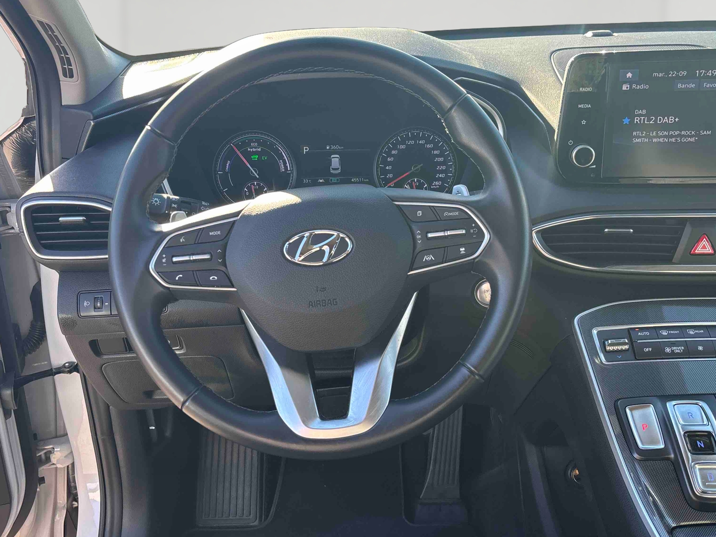 HYUNDAI Santa Fe 1.6 T-GDi Hybrid 230 BVA6 Intuitive - Véhicule Occasion Océane Auto