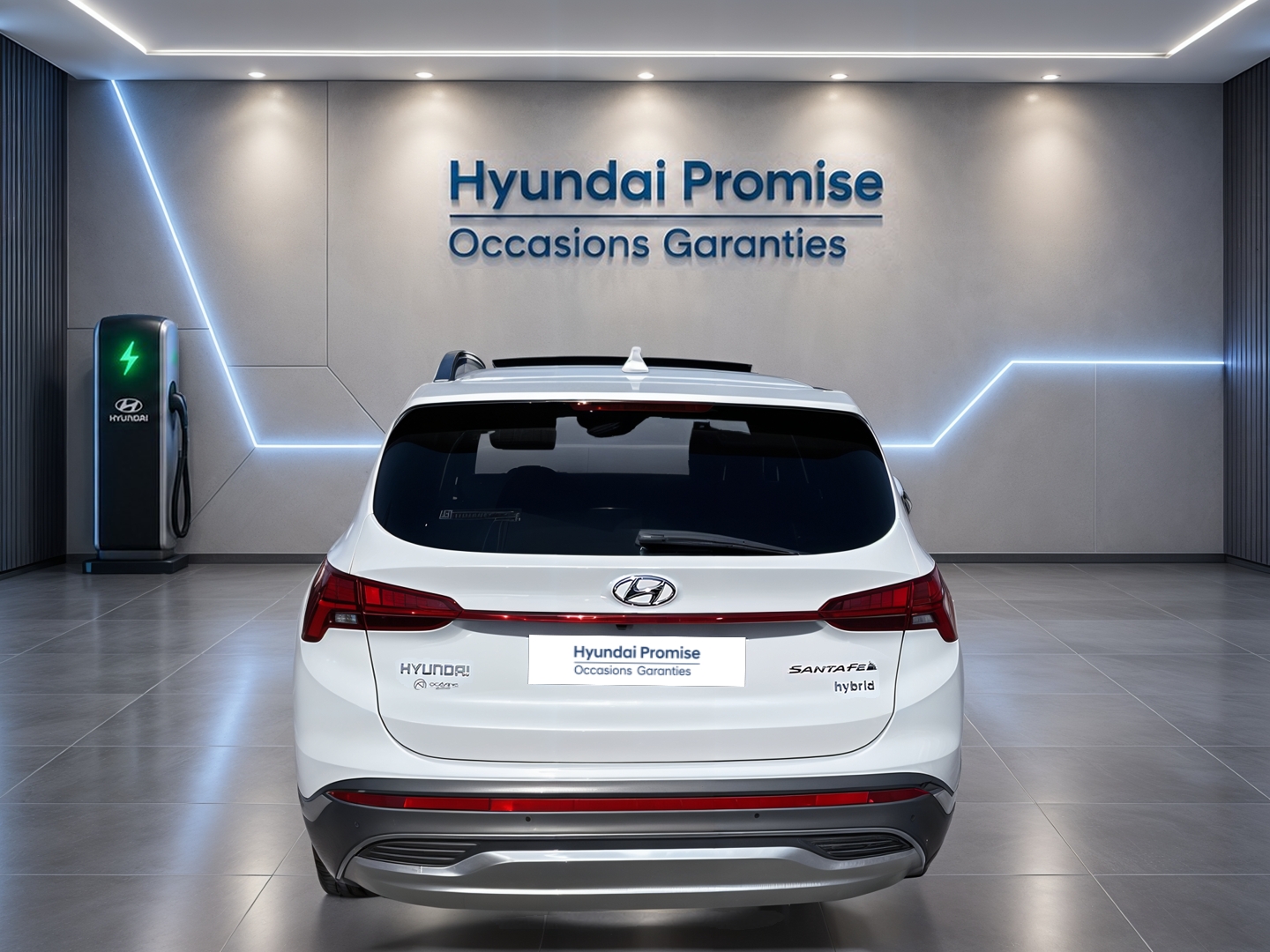 HYUNDAI Santa Fe 1.6 T-GDi Hybrid 230 BVA6 Executive - Véhicule Occasion - Océane Auto HYUNDAI Santa Fe 1.6 T-GDi Hybrid 230 BVA6 Executive - Véhicule Occasion Océane Auto