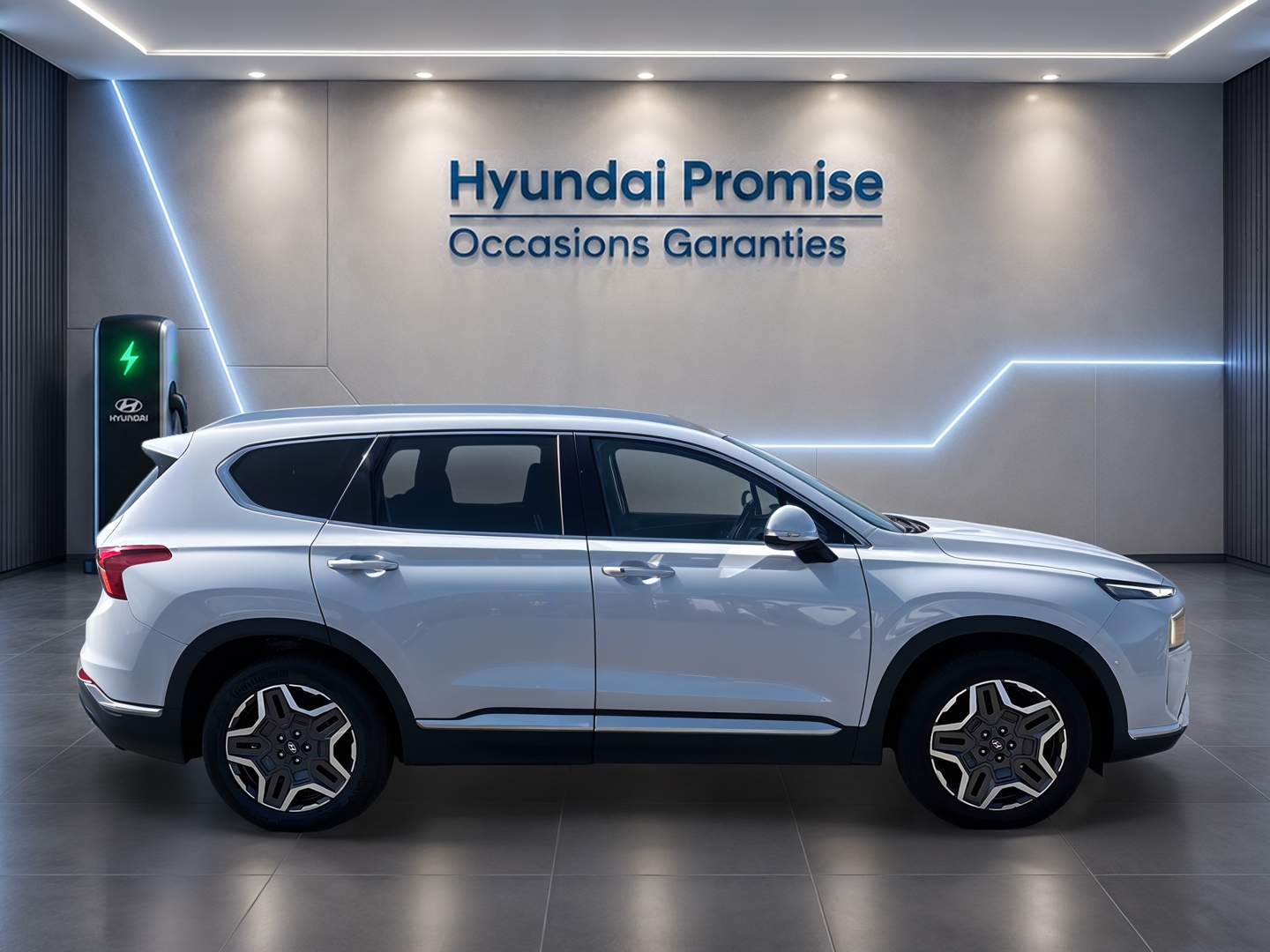 HYUNDAI Santa Fe 1.6 T-GDi Hybrid 230 BVA6 Executive - Véhicule Occasion - Océane Auto HYUNDAI Santa Fe 1.6 T-GDi Hybrid 230 BVA6 Executive - Véhicule Occasion Océane Auto