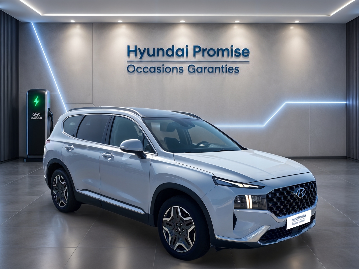 HYUNDAI Santa Fe 1.6 T-GDi Hybrid 230 BVA6 Executive - Véhicule Occasion - Océane Auto HYUNDAI Santa Fe 1.6 T-GDi Hybrid 230 BVA6 Executive - Véhicule Occasion Océane Auto