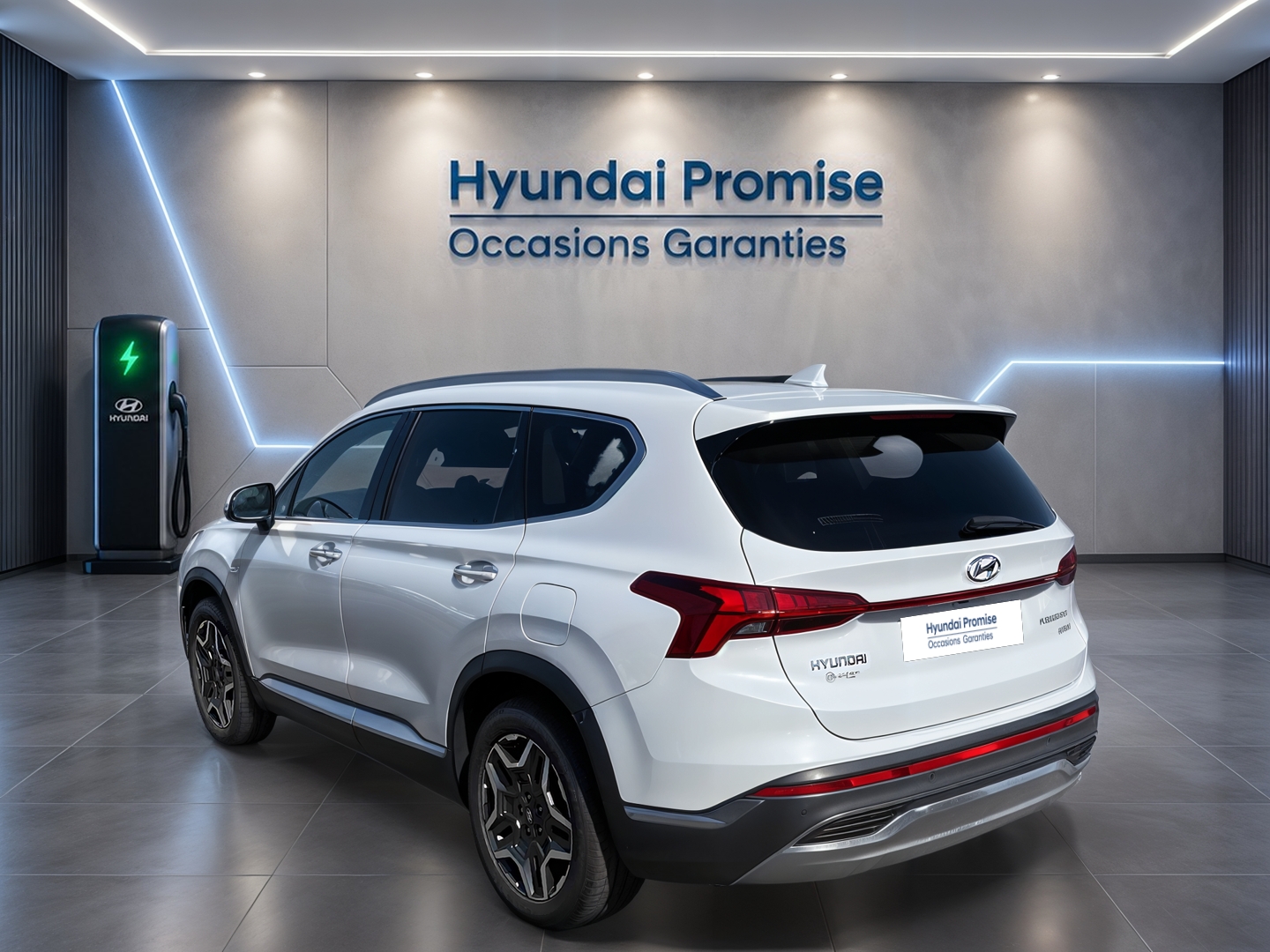 HYUNDAI Santa Fe 1.6 T-GDi Hybrid 230 BVA6 Executive - Véhicule Occasion - Océane Auto HYUNDAI Santa Fe 1.6 T-GDi Hybrid 230 BVA6 Executive - Véhicule Occasion Océane Auto