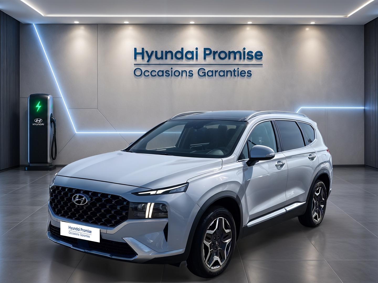 HYUNDAI Santa Fe 1.6 T-GDi Hybrid 230 BVA6 Executive - Véhicule Occasion - Océane Auto HYUNDAI Santa Fe 1.6 T-GDi Hybrid 230 BVA6 Executive - Véhicule Occasion Océane Auto