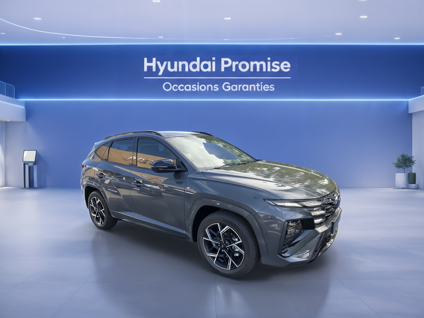 HYUNDAI Tucson 1.6 T-GDI 239 Hybrid BVA6 N Line Executive - Véhicule Occasion - Océane Auto HYUNDAI Tucson 1.6 T-GDI 239 Hybrid BVA6 N Line Executive - Véhicule Occasion Océane Auto