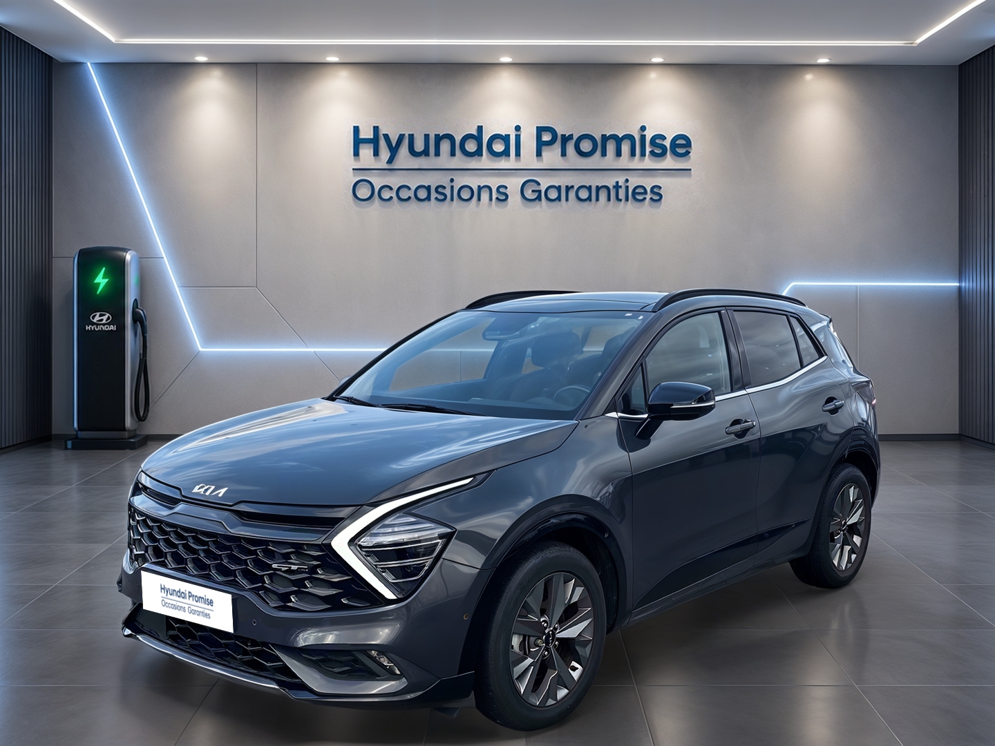 KIA Sportage 1.6 T-GDi 230ch ISG Hybride BVA6 4x2 GT Line Premium - Véhicule Occasion - Océane Auto KIA Sportage 1.6 T-GDi 230ch ISG Hybride BVA6 4x2 GT Line Premium - Véhicule Occasion Océane Auto