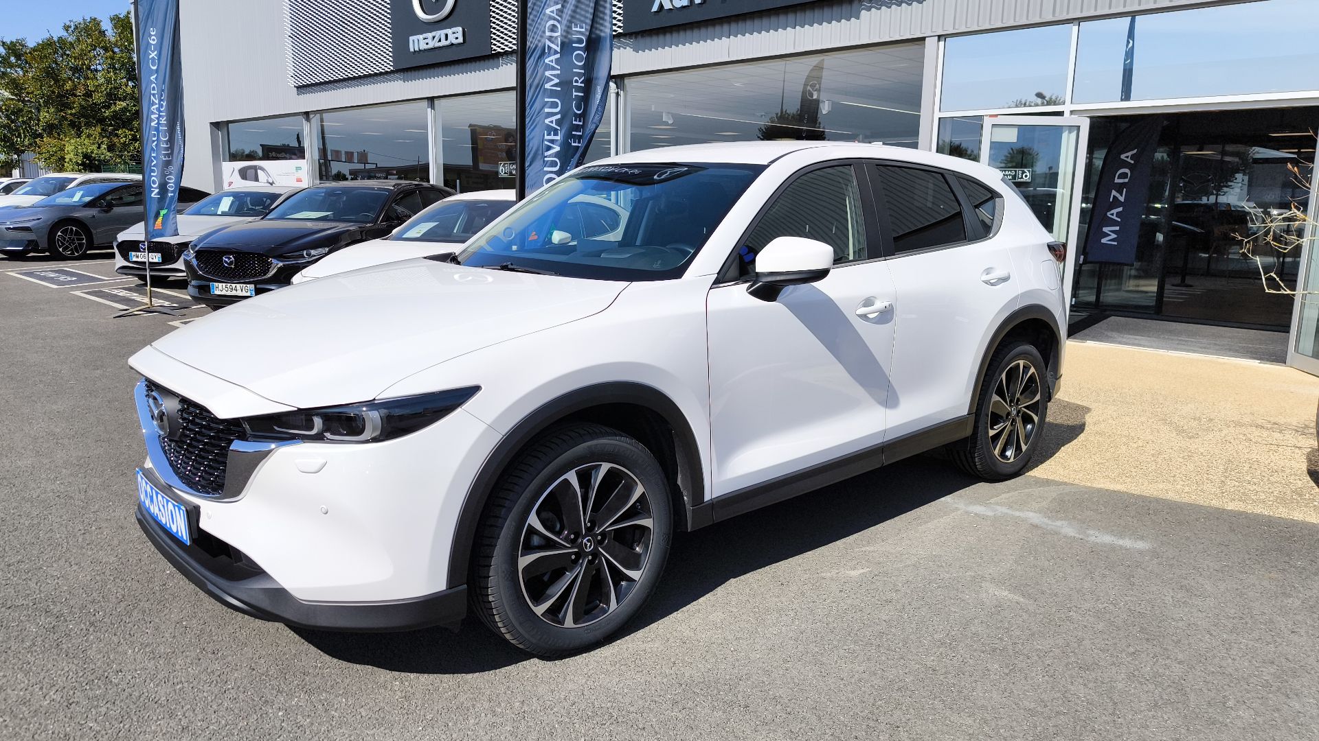 MAZDA CX-5 2.2L Skyactiv-D 150 ch 4x2 BVA6 Dynamique Pack Plus - Véhicule Occasion - Océane Auto MAZDA CX-5 2.2L Skyactiv-D 150 ch 4x2 BVA6 Dynamique Pack Plus - Véhicule Occasion Océane Auto