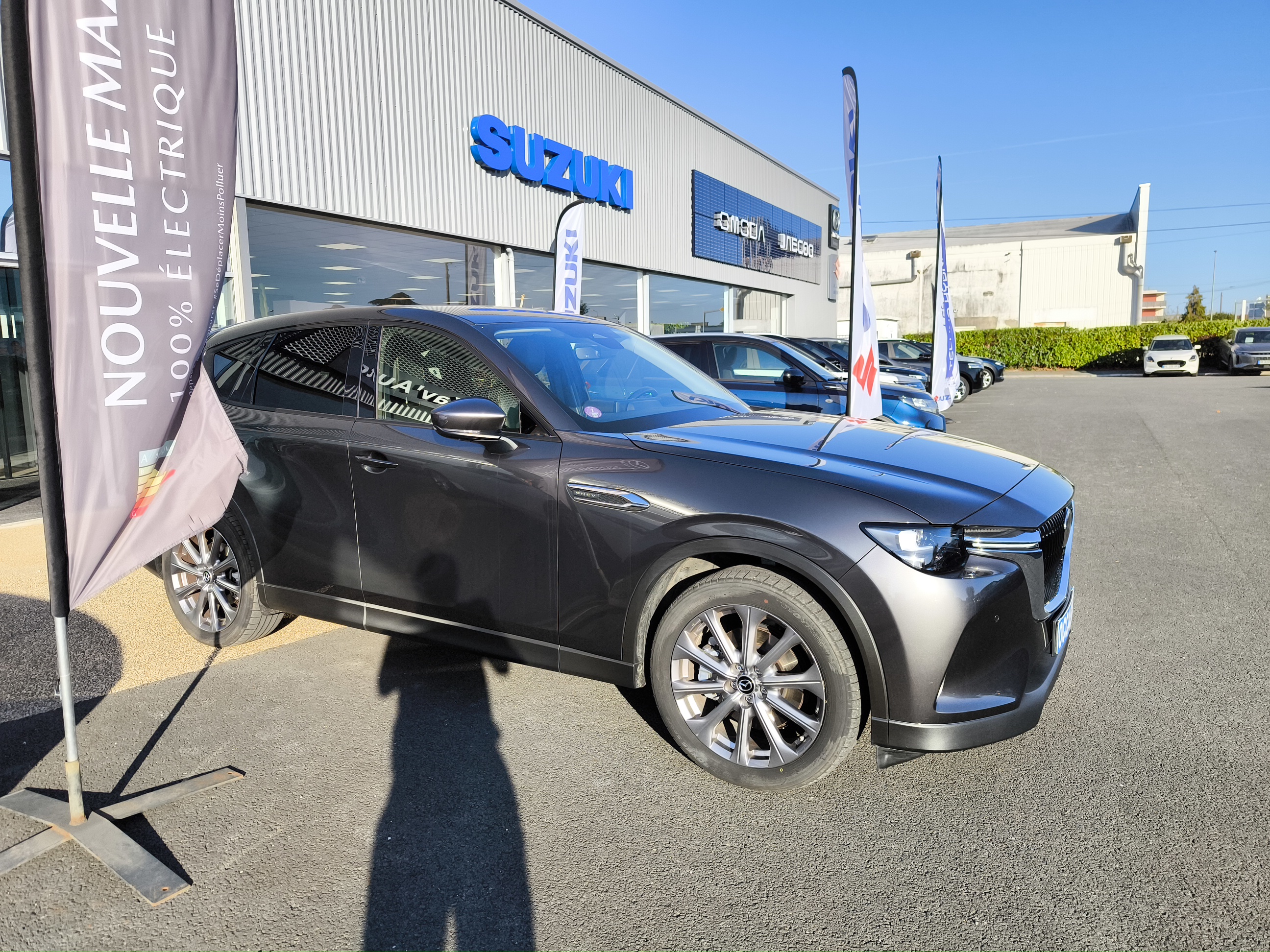 MAZDA CX-60 2.5L e-SKYACTIV PHEV 327 ch 4x4 BVA8 Exclusive-Line - Véhicule Occasion - Océane Auto MAZDA CX-60 2.5L e-SKYACTIV PHEV 327 ch 4x4 BVA8 Exclusive-Line - Véhicule Occasion Océane Auto