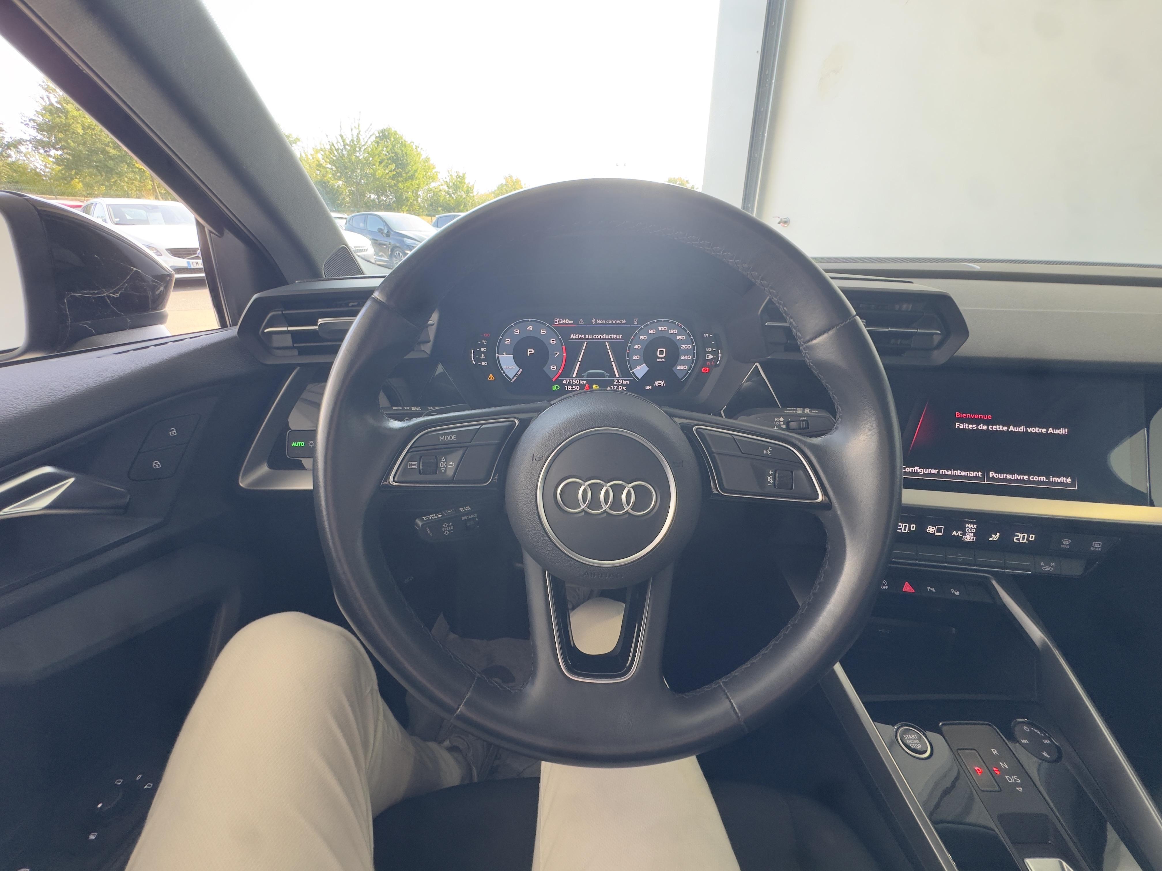 AUDI A3 Sportback 30 TFSI 116 S TRONIC 7 Design - Véhicule Occasion Océane Auto