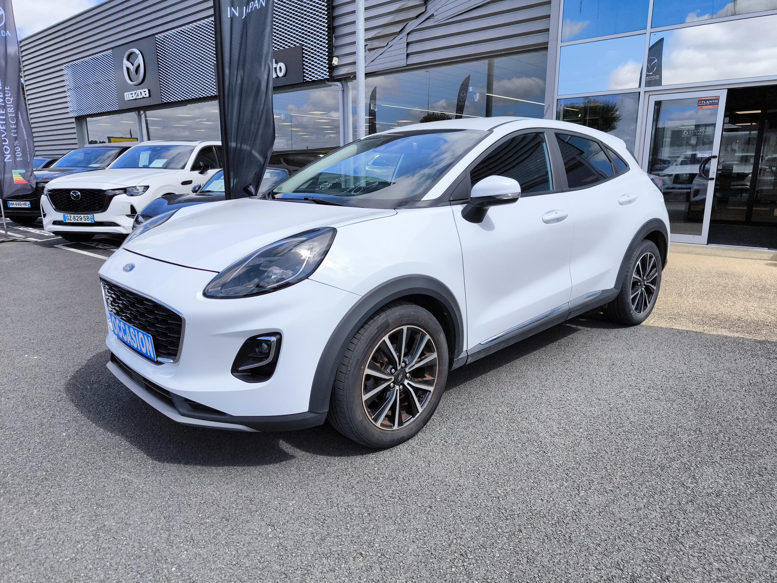 FORD Puma 1.0 EcoBoost 125 ch mHEV S&S BVM6 Titanium - Véhicule Occasion Océane Auto