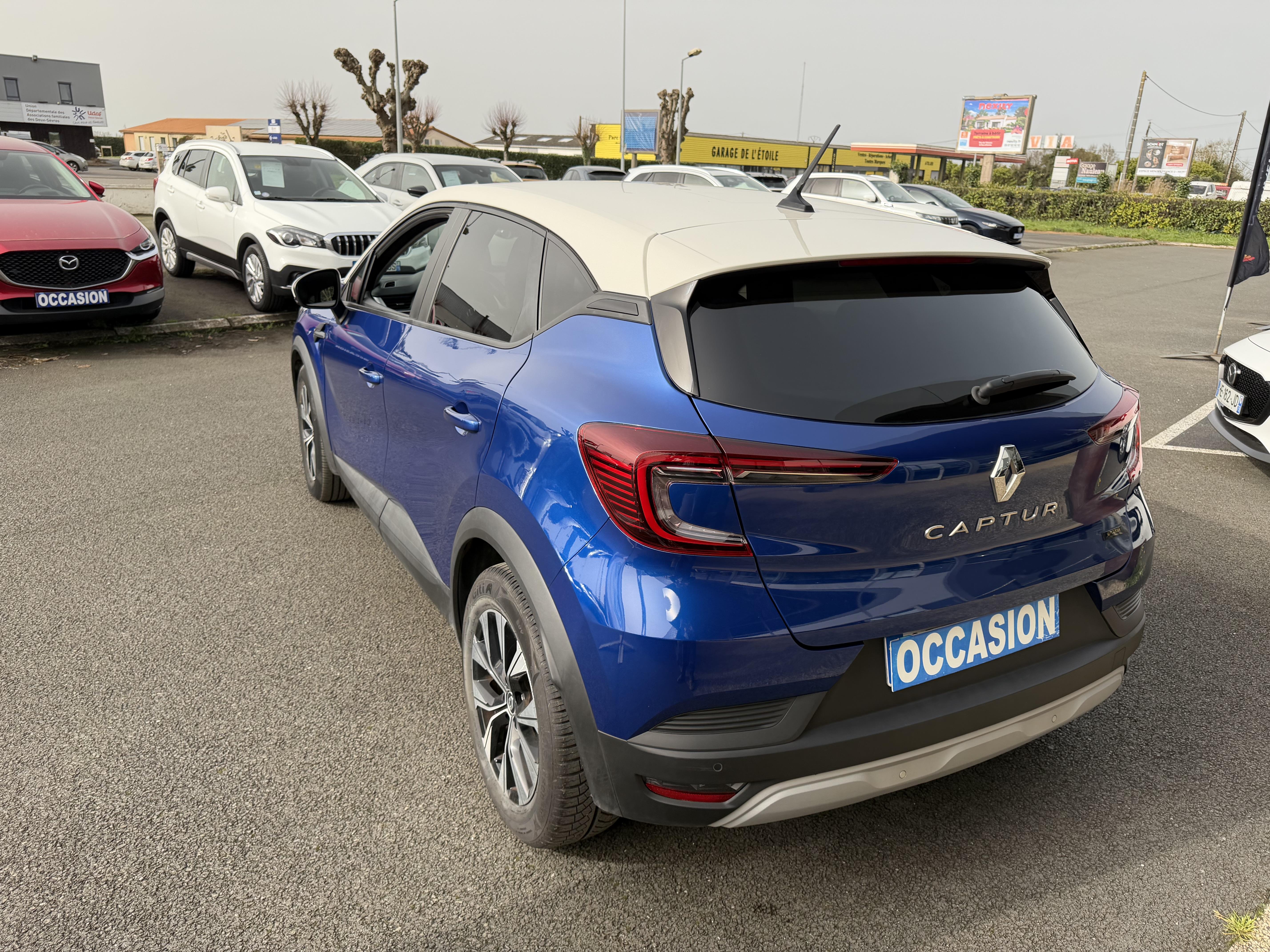 RENAULT Captur E-Tech hybride 145 Evolution - Véhicule Occasion - Océane Auto RENAULT Captur E-Tech hybride 145 Evolution - Véhicule Occasion Océane Auto