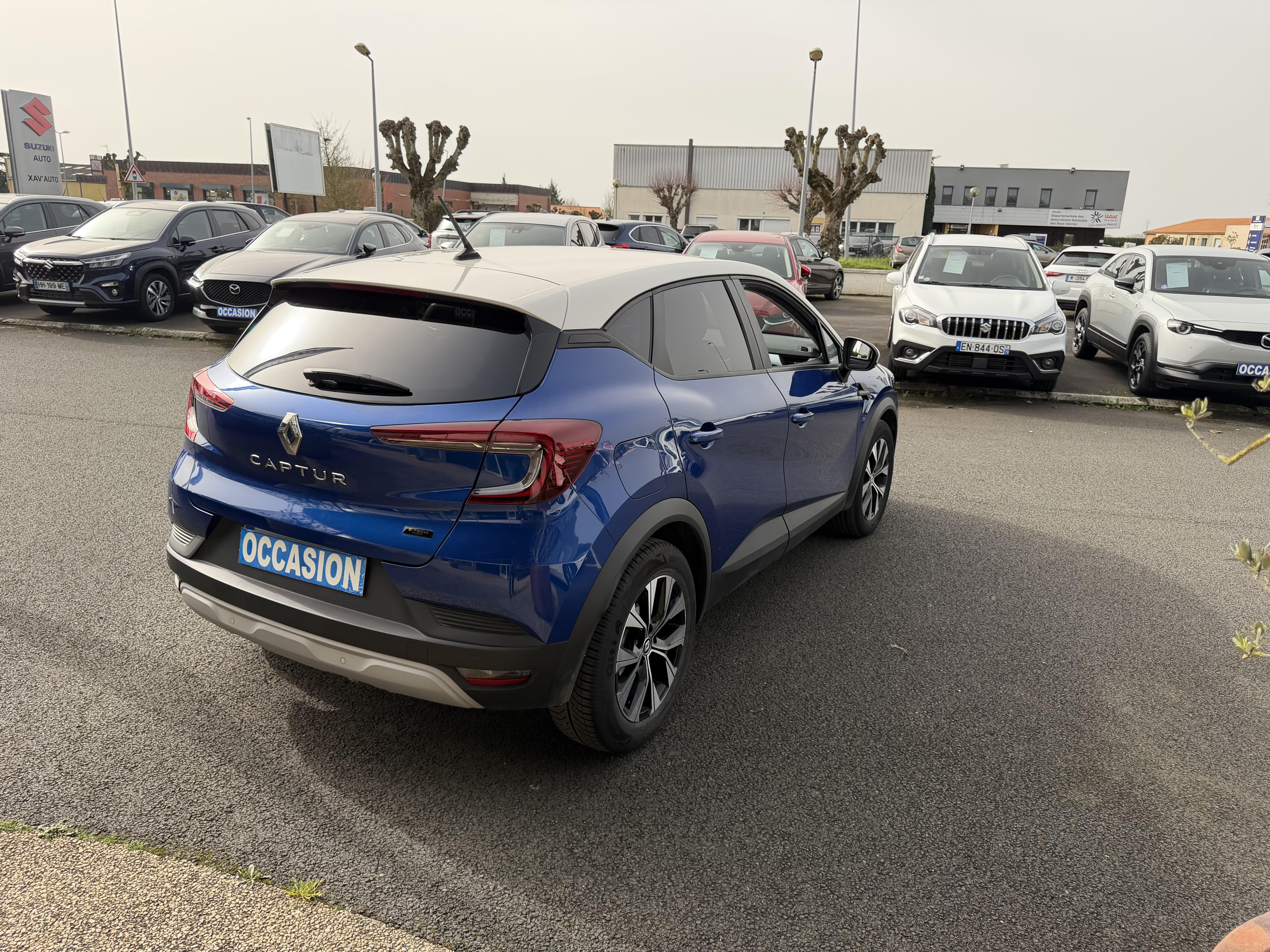 RENAULT Captur E-Tech hybride 145 Evolution - Véhicule Occasion - Océane Auto RENAULT Captur E-Tech hybride 145 Evolution - Véhicule Occasion Océane Auto