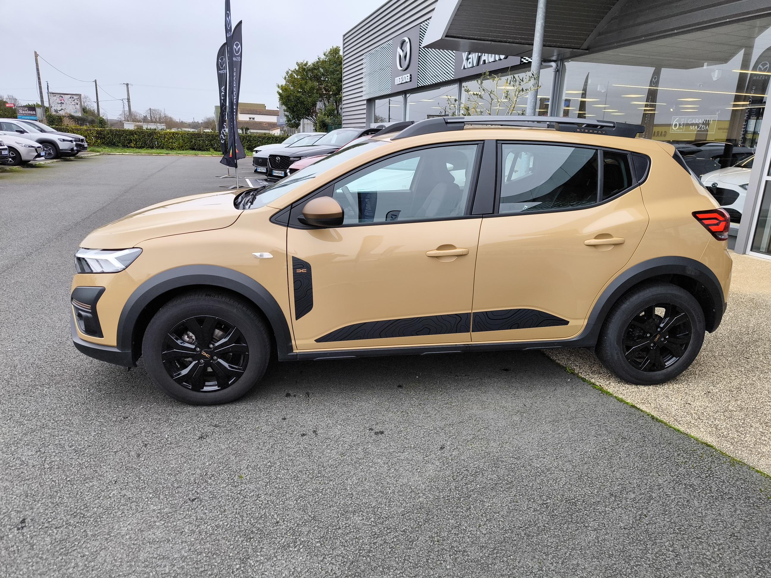 DACIA Sandero TCe 110 GSR2 Stepway Extreme - Véhicule Occasion - Océane Auto DACIA Sandero TCe 110 GSR2 Stepway Extreme - Véhicule Occasion Océane Auto
