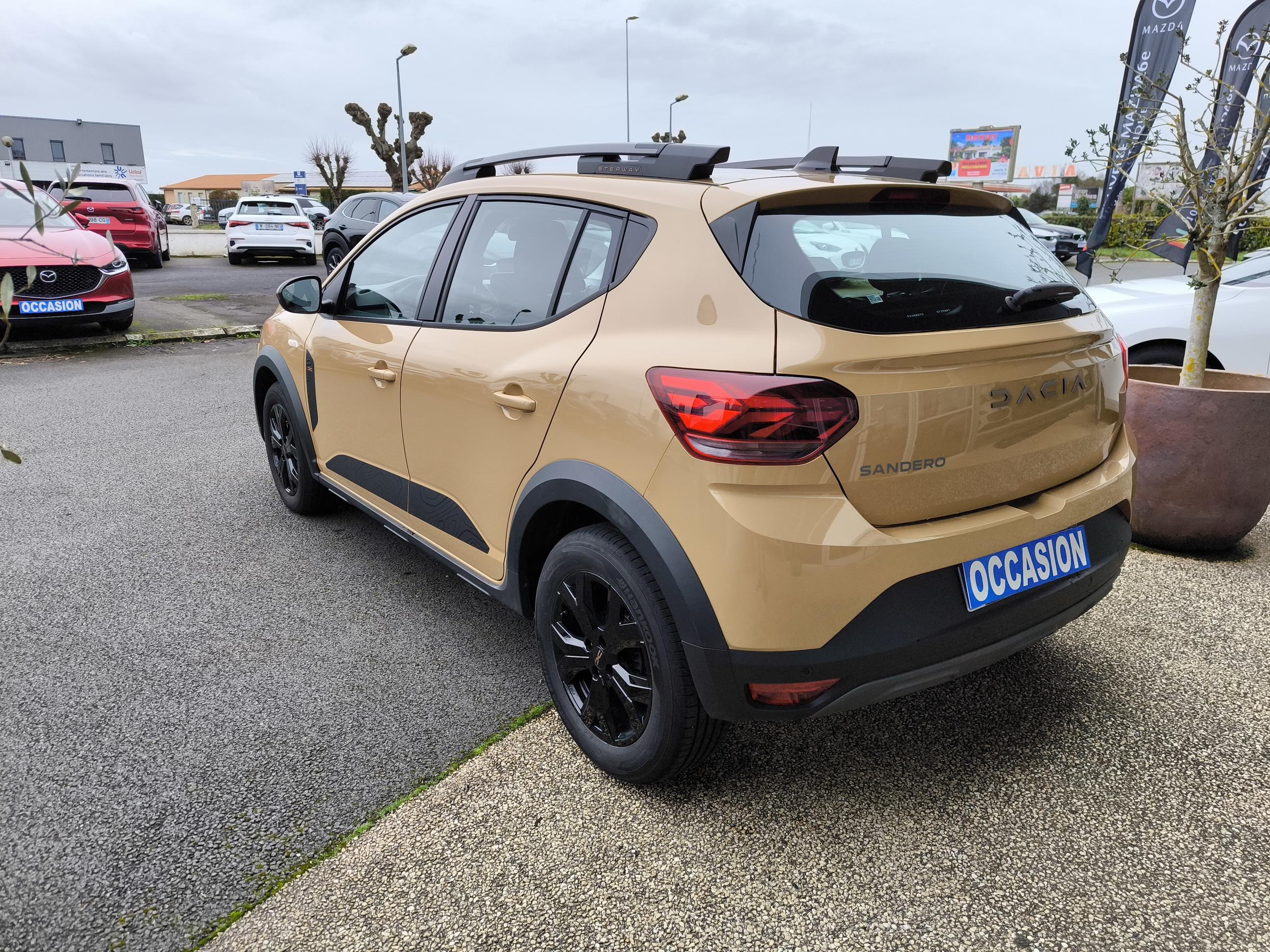 DACIA Sandero TCe 110 GSR2 Stepway Extreme - Véhicule Occasion - Océane Auto DACIA Sandero TCe 110 GSR2 Stepway Extreme - Véhicule Occasion Océane Auto
