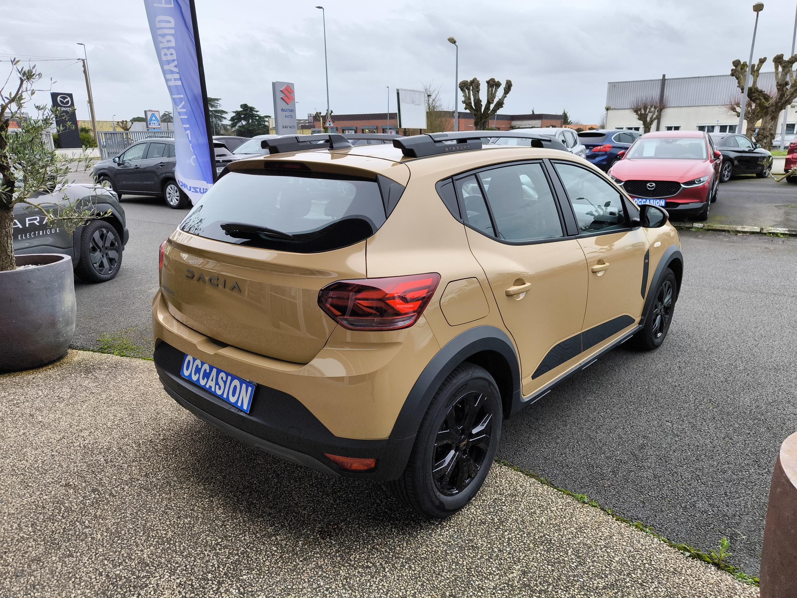 DACIA Sandero TCe 110 GSR2 Stepway Extreme - Véhicule Occasion - Océane Auto DACIA Sandero TCe 110 GSR2 Stepway Extreme - Véhicule Occasion Océane Auto