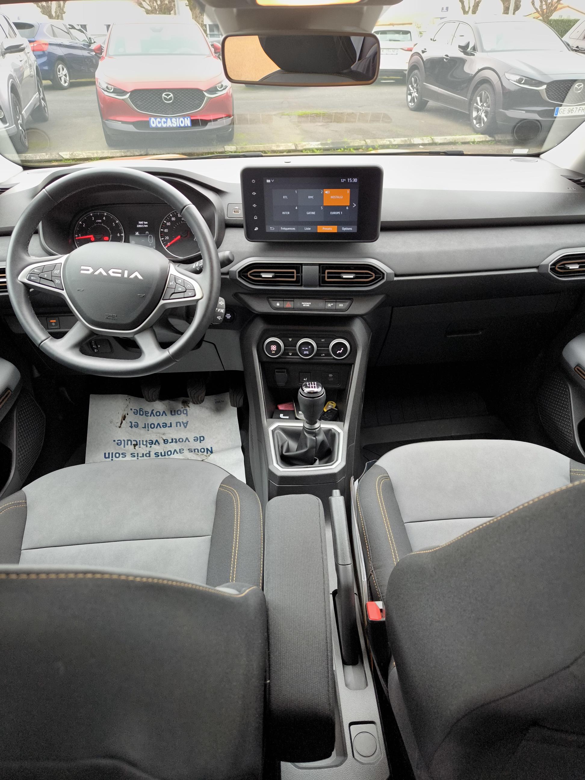 DACIA Sandero TCe 110 GSR2 Stepway Extreme - Véhicule Occasion - Océane Auto DACIA Sandero TCe 110 GSR2 Stepway Extreme - Véhicule Occasion Océane Auto