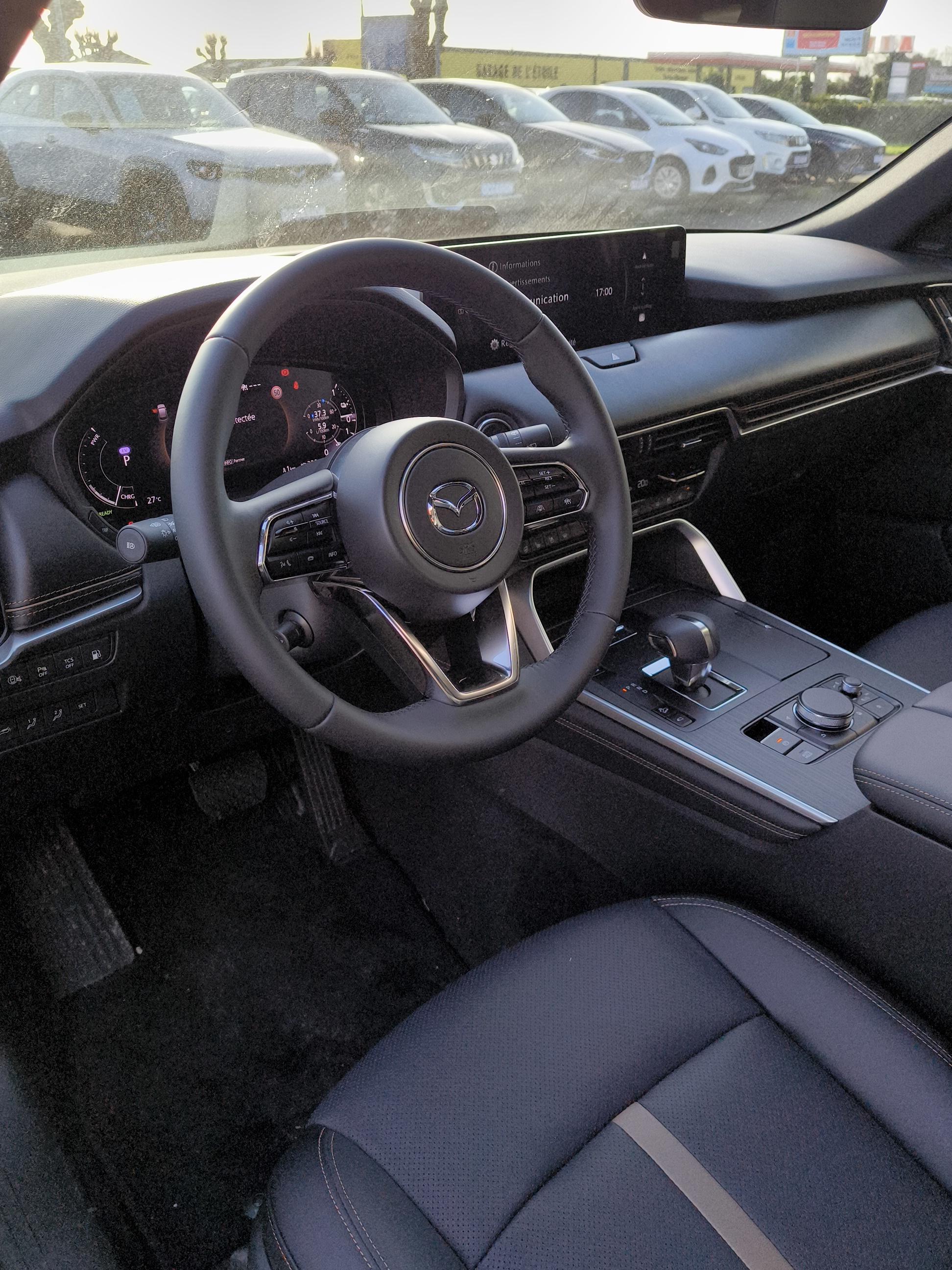 MAZDA CX-60 2.5L e-SKYACTIV PHEV 327 ch AWD BVA8 Homura Plus - Véhicule Occasion Océane Auto