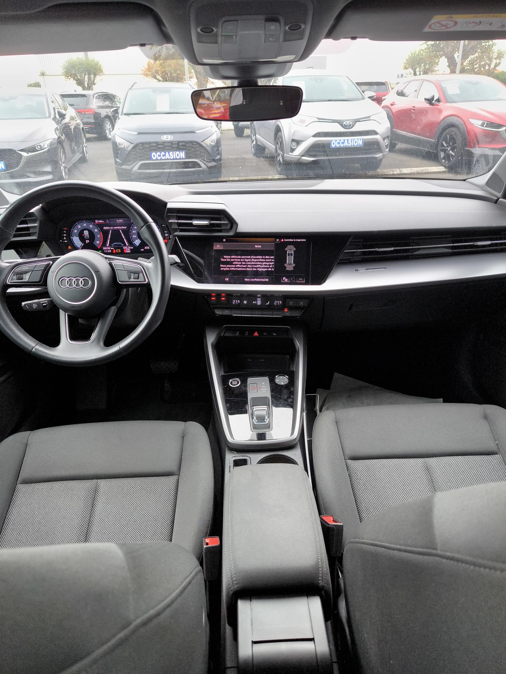 AUDI A3 Sportback 30 TFSI 110 S tronic 7 Design - Véhicule Occasion - Océane Auto AUDI A3 Sportback 30 TFSI 110 S tronic 7 Design - Véhicule Occasion Océane Auto
