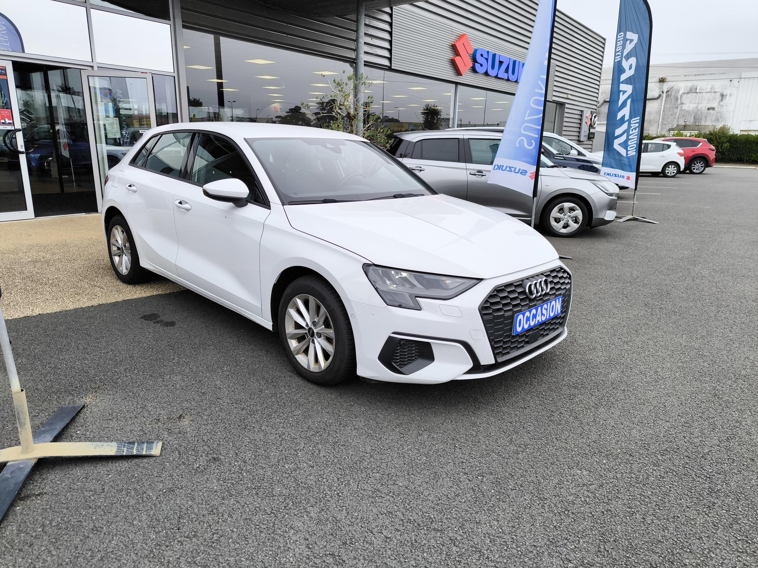 AUDI A3 Sportback 30 TFSI 110 S tronic 7 Design - Véhicule Occasion - Océane Auto AUDI A3 Sportback 30 TFSI 110 S tronic 7 Design - Véhicule Occasion Océane Auto