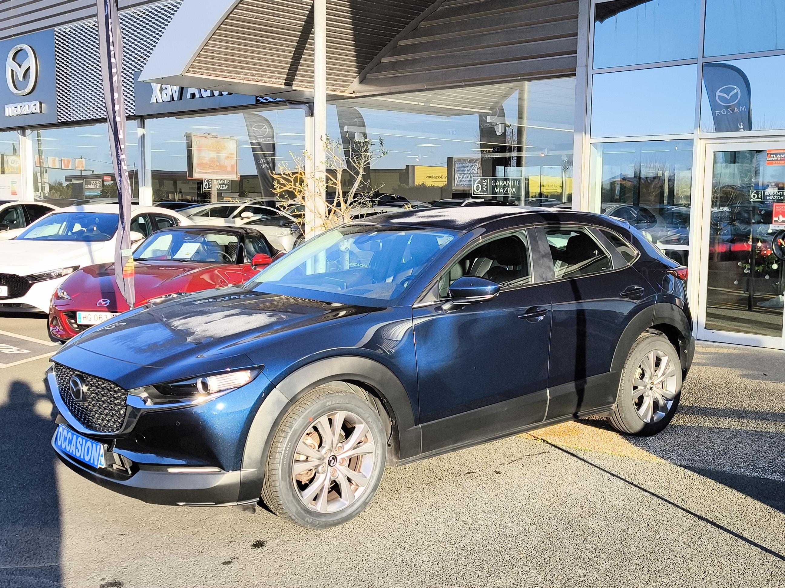 MAZDA CX-30 2.0L SKYACTIV-G M Hybrid 122 ch 4x2 BVM6 Inspiration - Véhicule Occasion - Océane Auto MAZDA CX-30 2.0L SKYACTIV-G M Hybrid 122 ch 4x2 BVM6 Inspiration - Véhicule Occasion Océane Auto