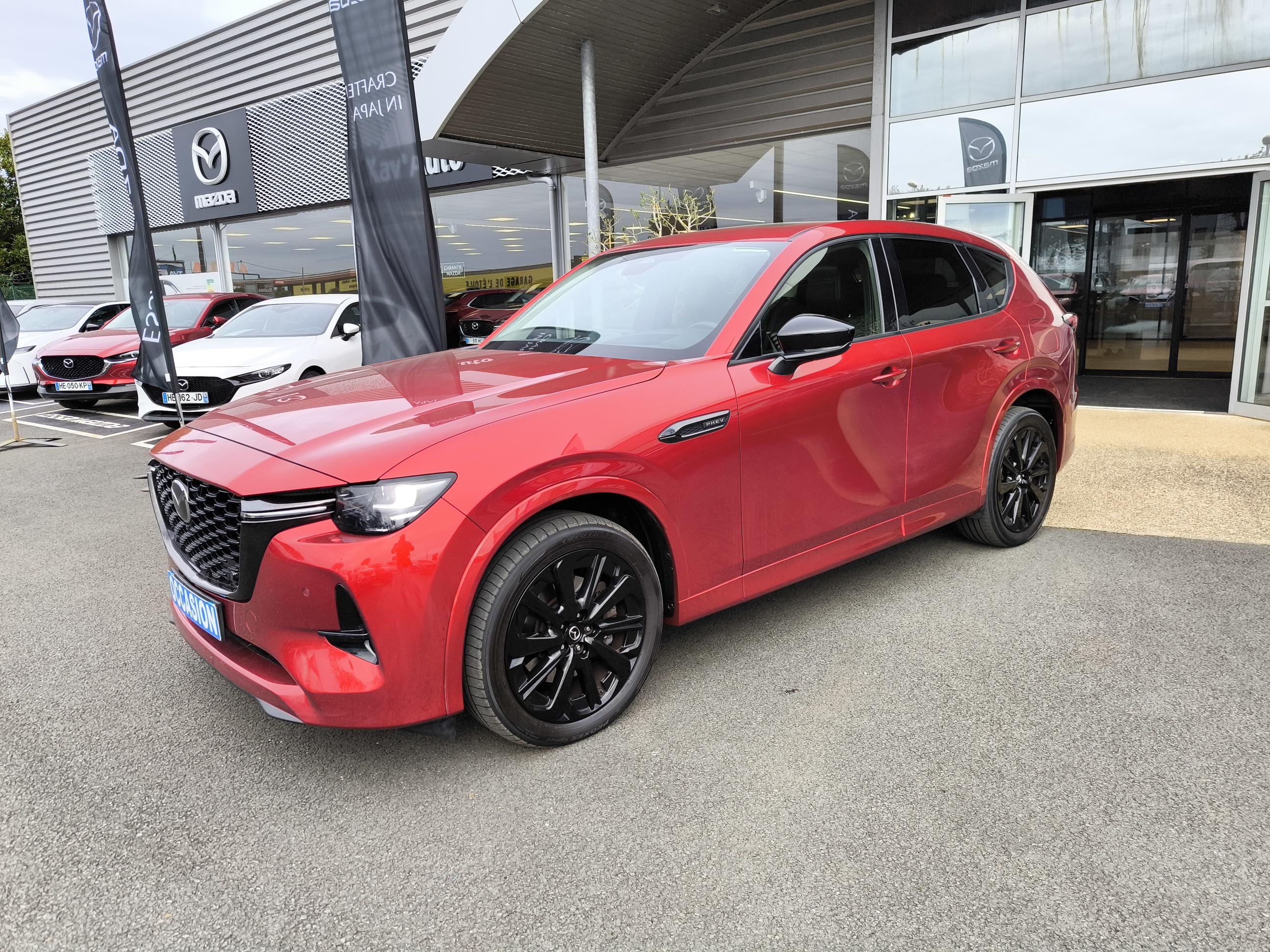 MAZDA CX-60 2.5L e-SKYACTIV PHEV 327 ch 4x4 BVA8 Homura - Véhicule Occasion Océane Auto