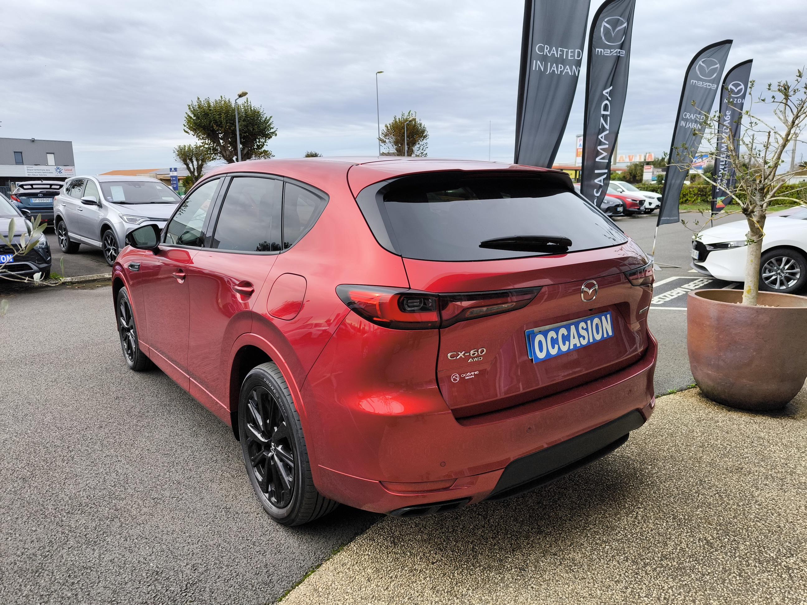 MAZDA CX-60 2.5L e-SKYACTIV PHEV 327 ch 4x4 BVA8 Homura - Véhicule Occasion Océane Auto