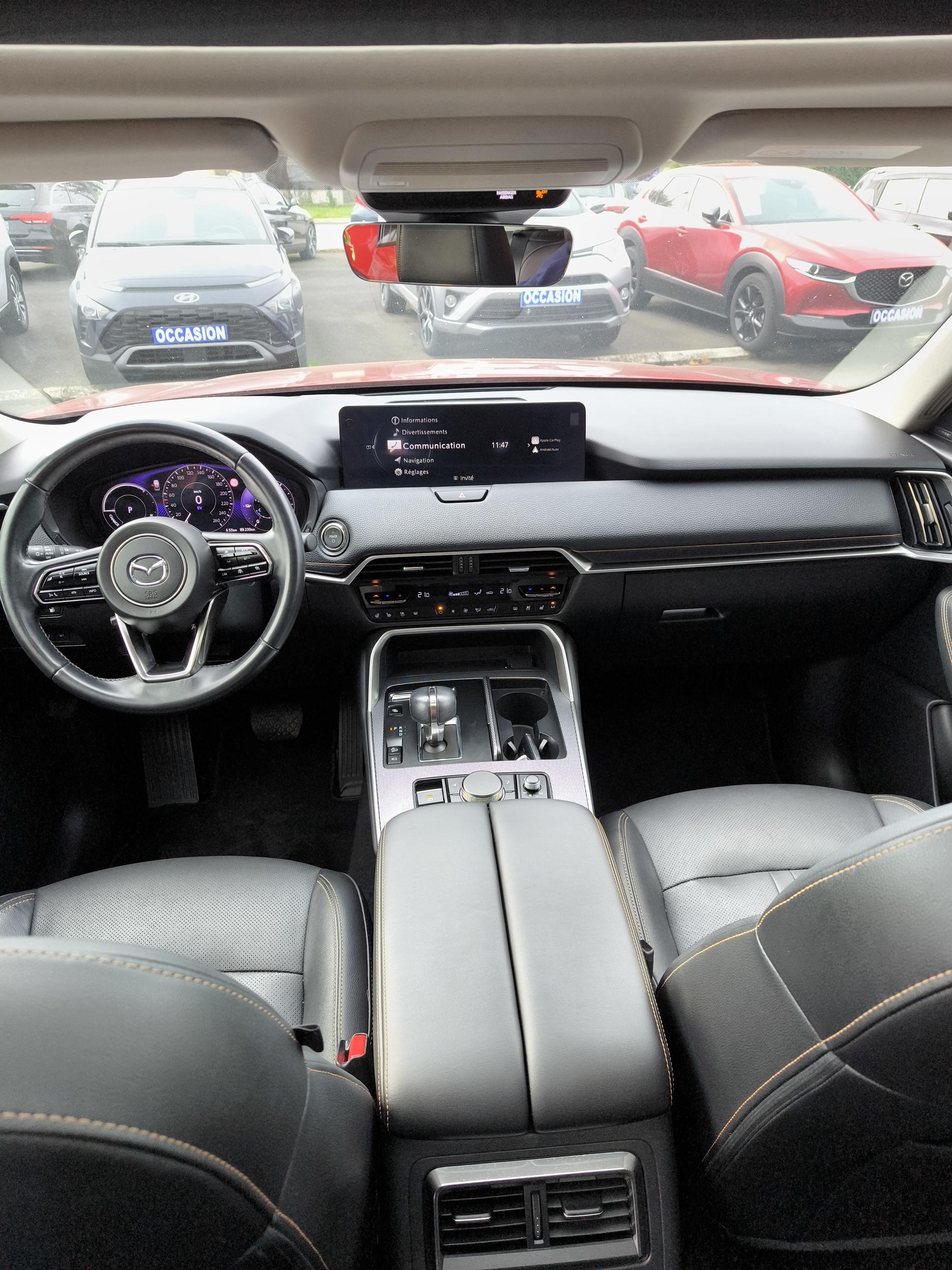MAZDA CX-60 2.5L e-SKYACTIV PHEV 327 ch 4x4 BVA8 Homura - Véhicule Occasion Océane Auto