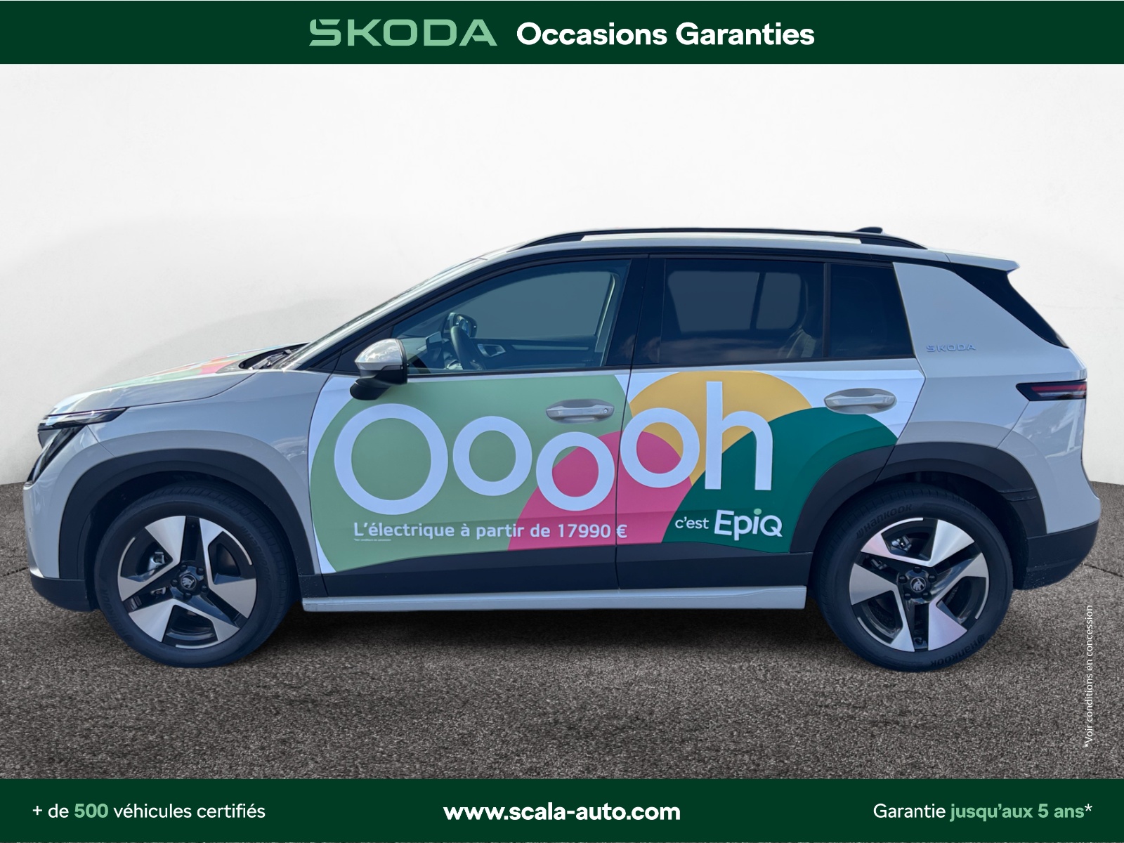 SKODA EPIQ PROFIL+GAUCHE