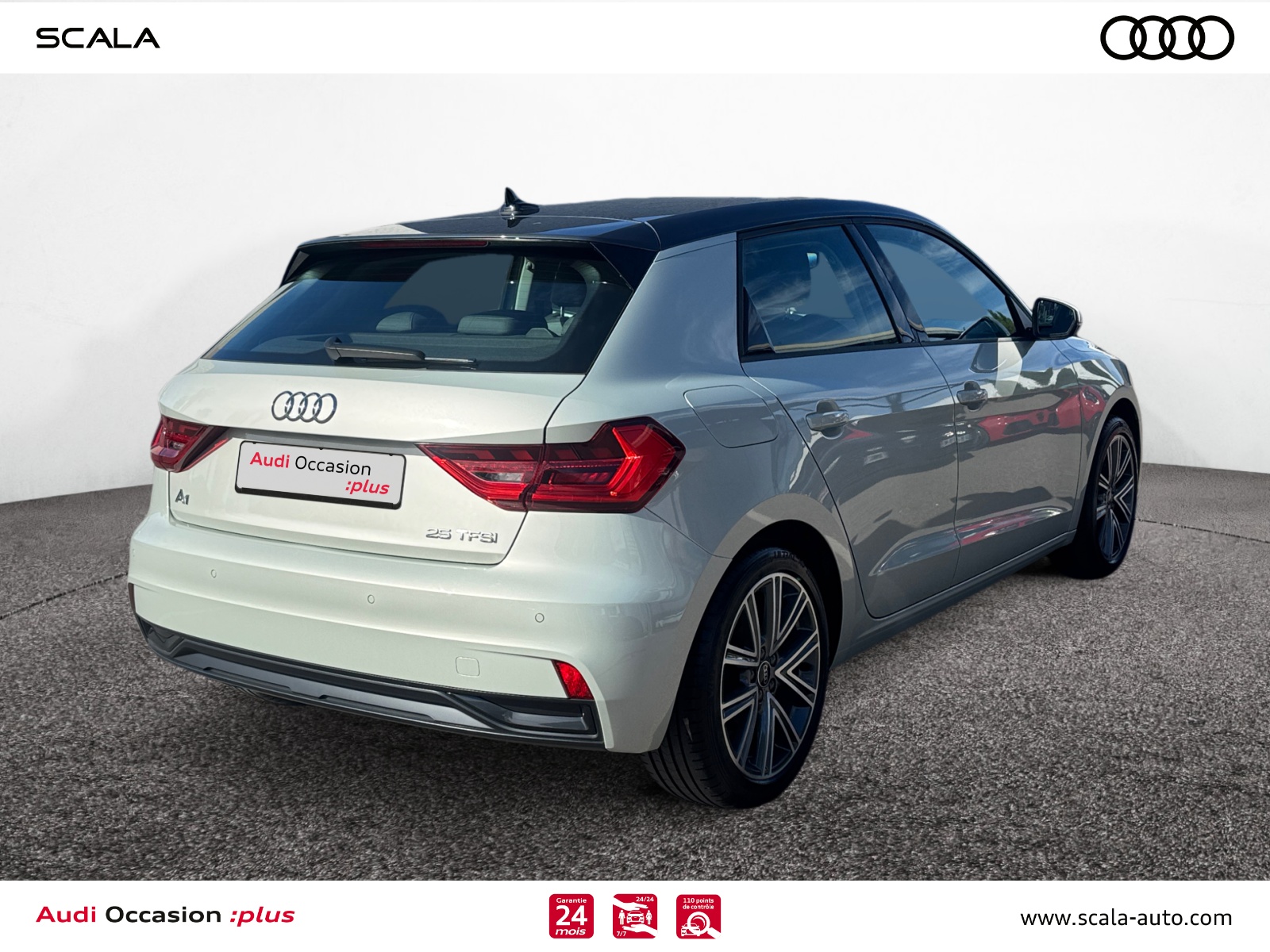 AUDI A1+SPORTBACK 34+ARRIERE+DROIT