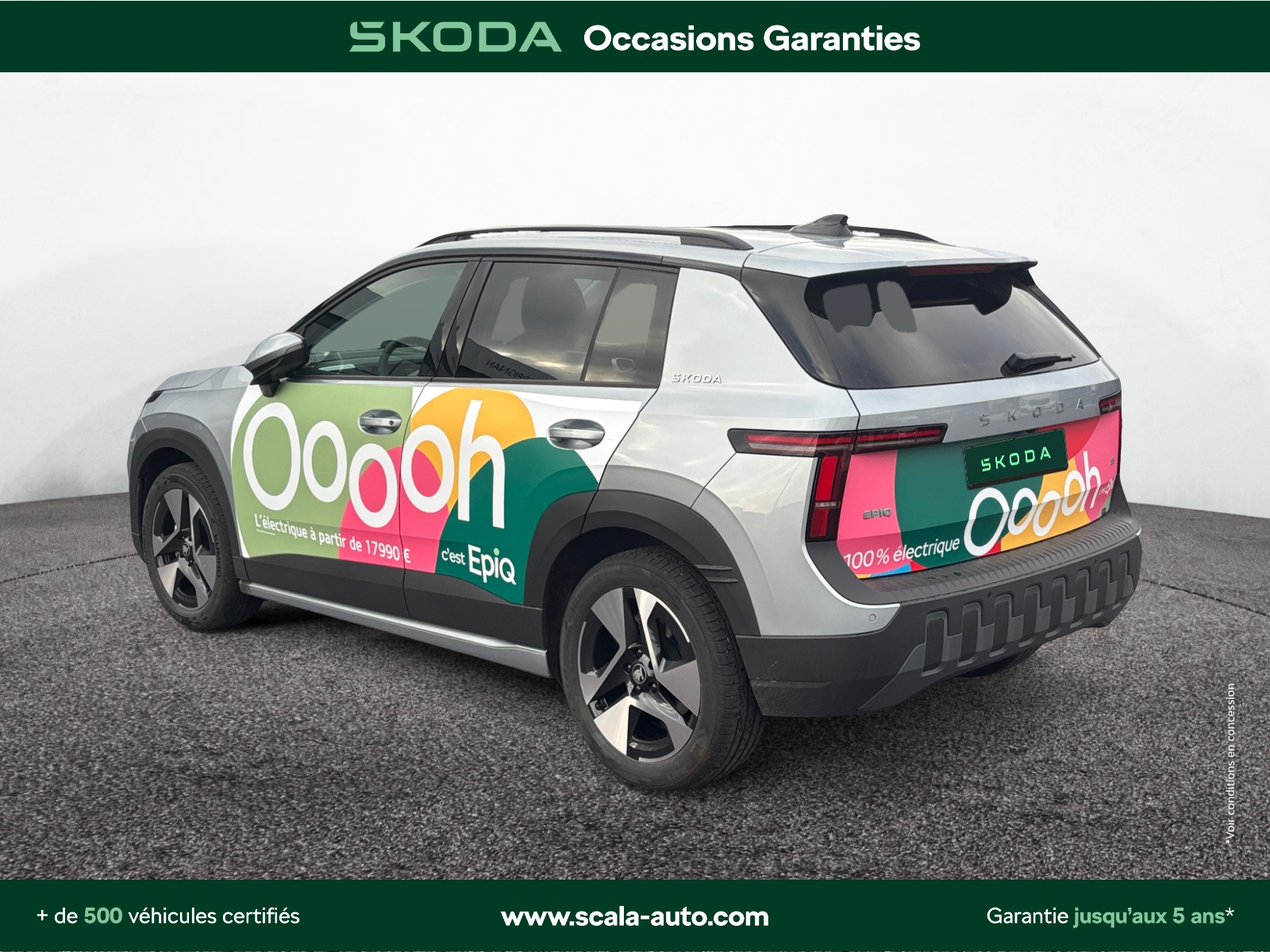 SKODA EPIQ 34+ARRIERE+GAUCHE