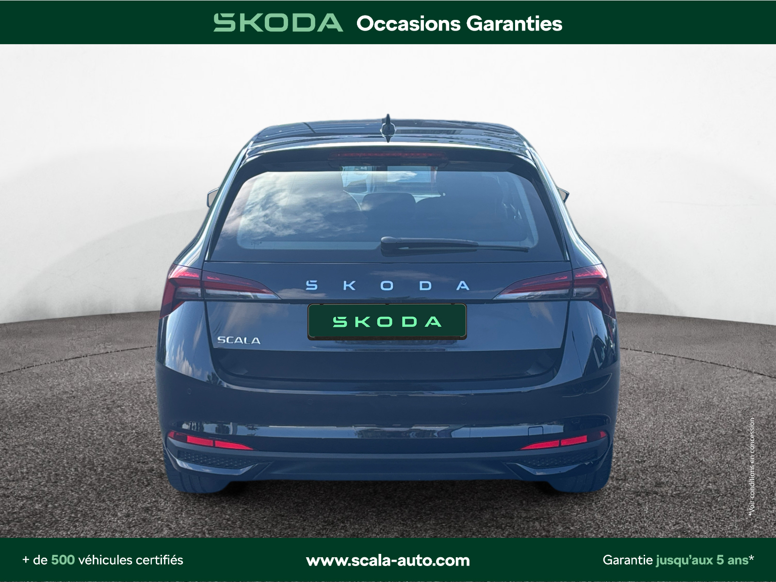 SKODA SCALA FACE+ARRIERE