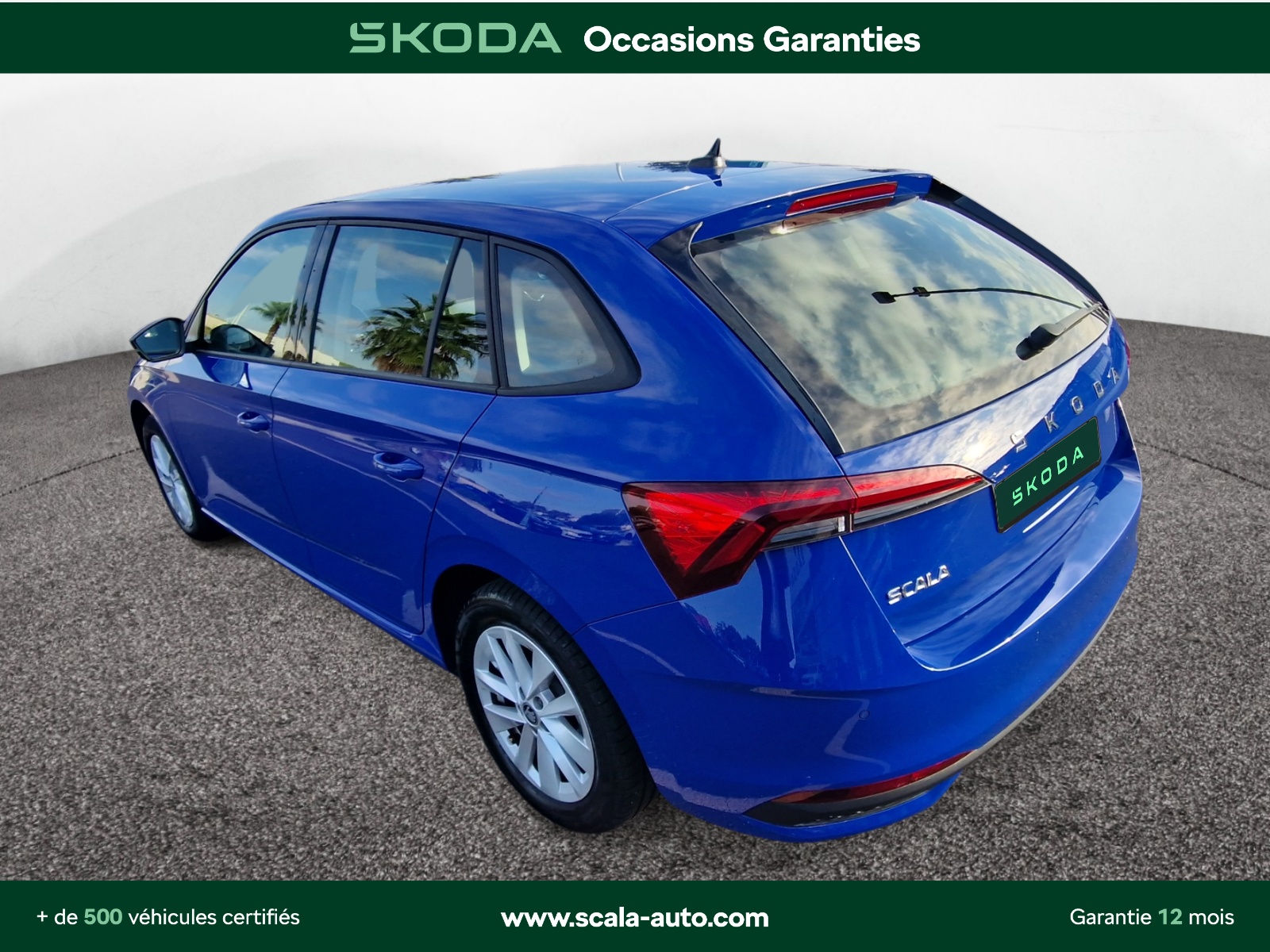 SKODA SCALA 34+ARRIERE+GAUCHE