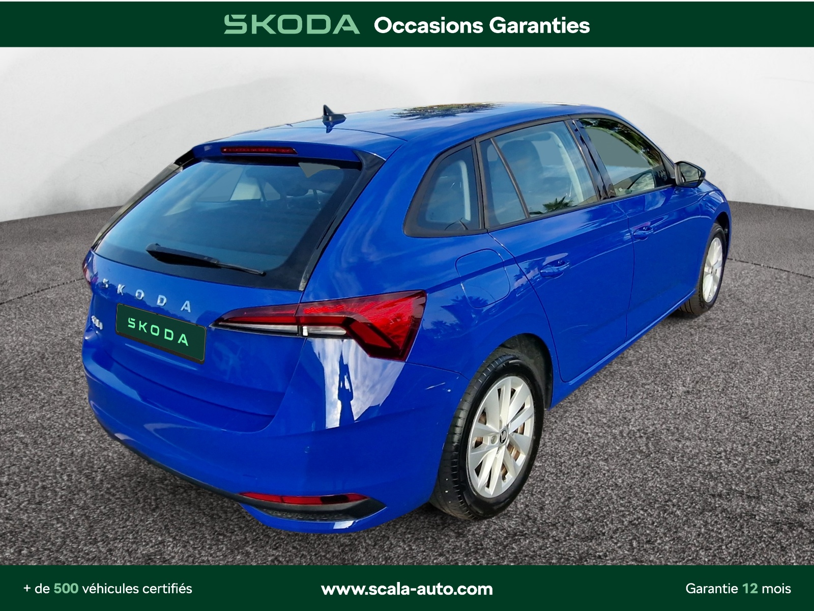 SKODA SCALA 34+ARRIERE+DROIT