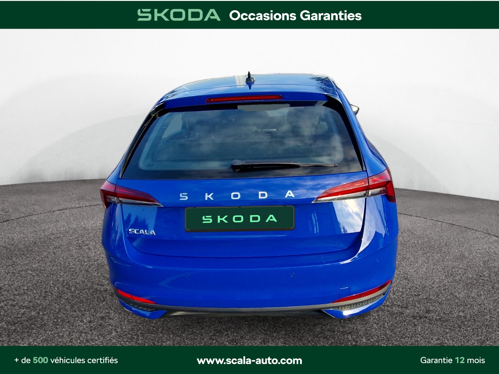 SKODA SCALA FACE+ARRIERE