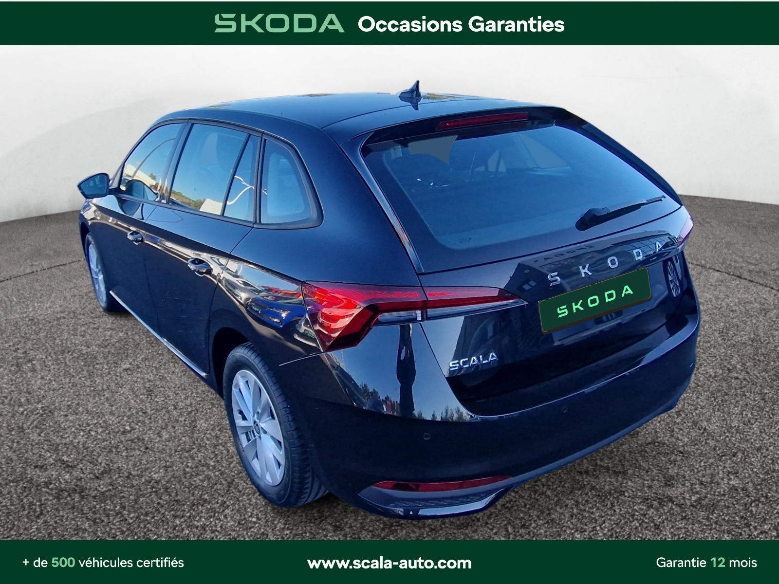 SKODA SCALA 34+ARRIERE+GAUCHE
