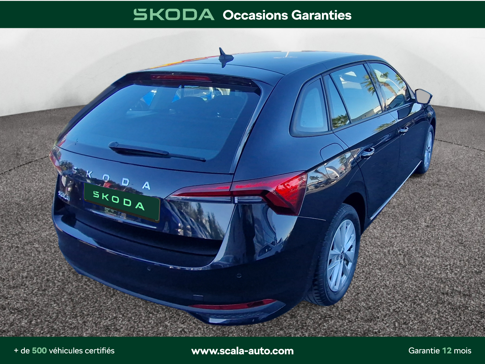 SKODA SCALA 34+ARRIERE+DROIT